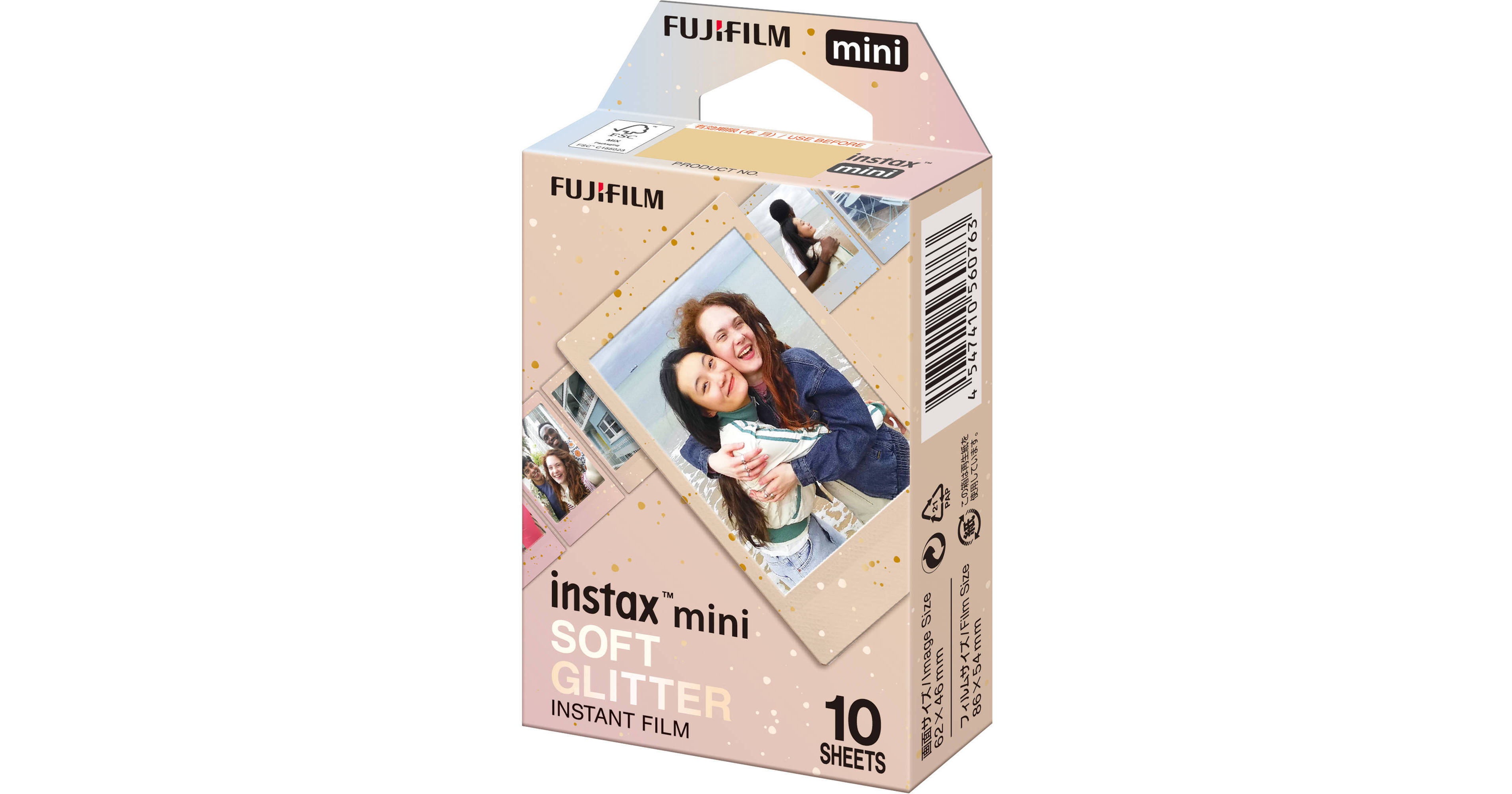 FUJIFILM INSTAX MINI (SOFT GLITTER) 富士即影即有菲林相紙 (柔和閃粉) 拍立得相紙 