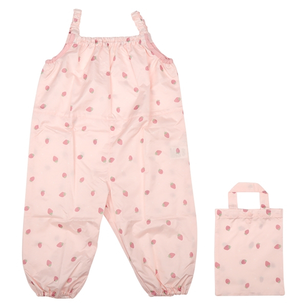 🇯🇵預訂 日本直送🇯🇵草莓滿印吊帶沙灘服Messy Play遊戲衣