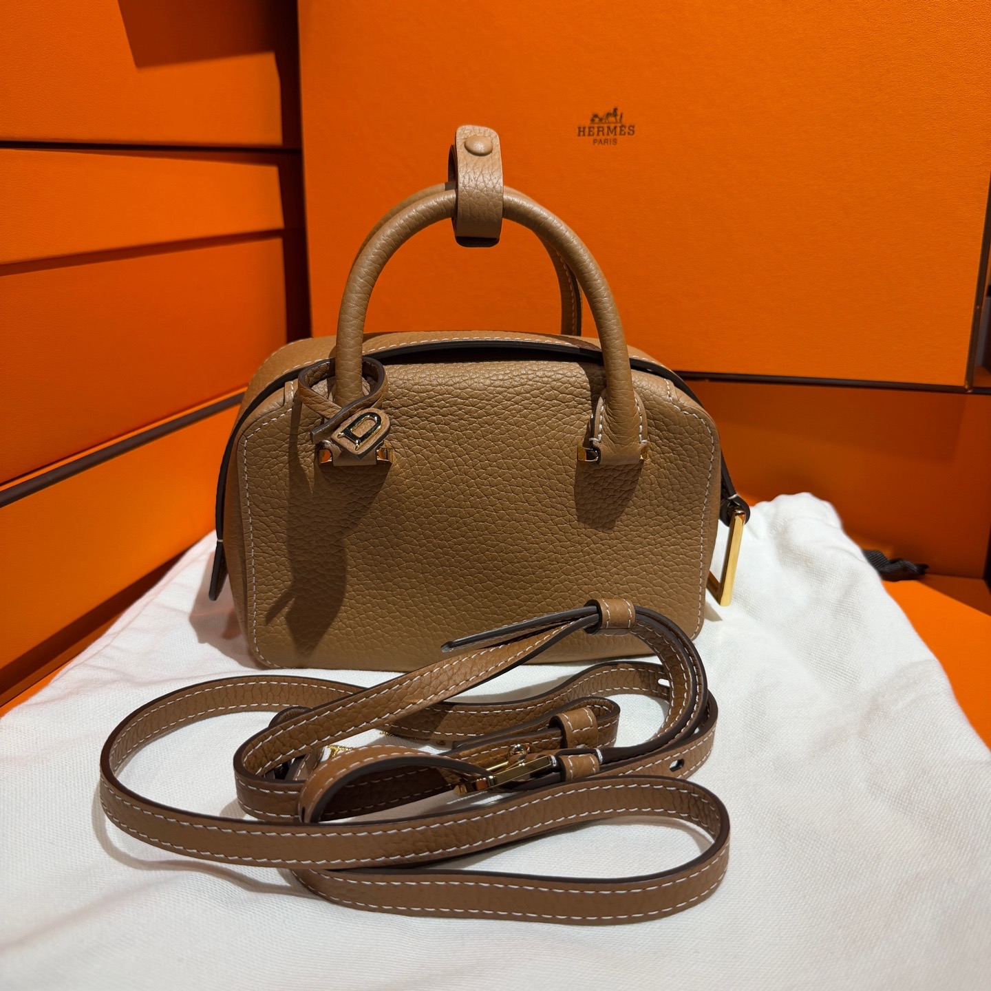 Pre owned Delvaux Cool Box mini 