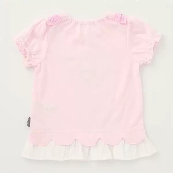 日本Miffy 蝴蝶結袖Tee