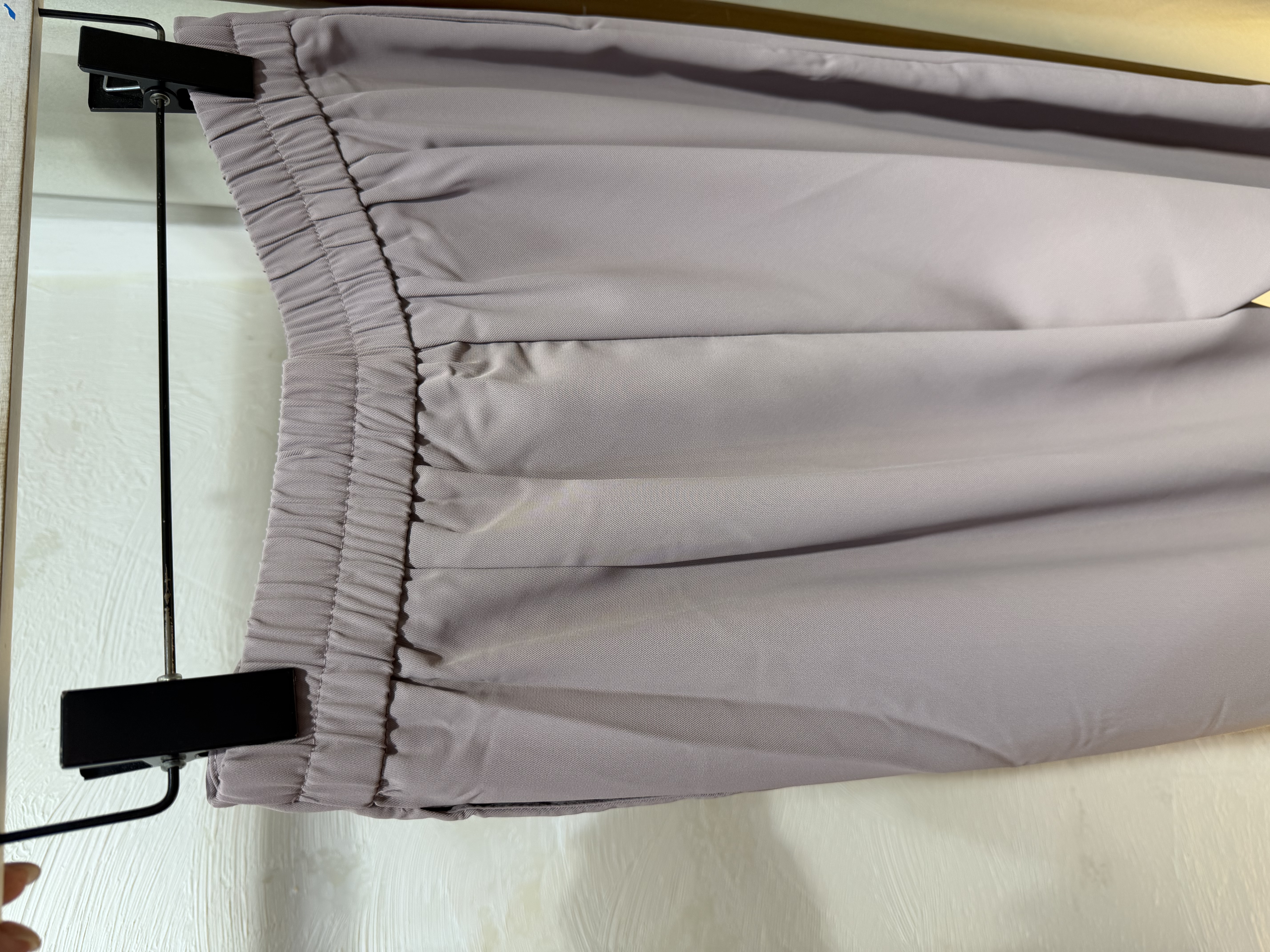 優雅休閒中高腰長褲