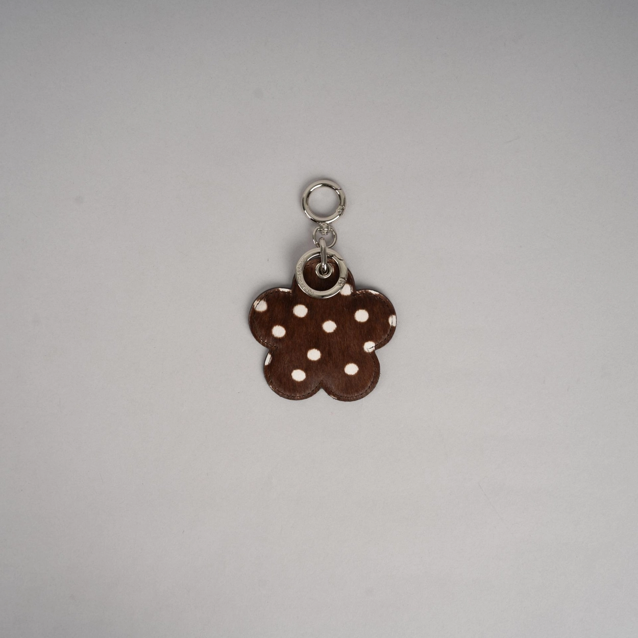 【26SS】 預訂_Flower Mirror Keyring By Bucks & leather