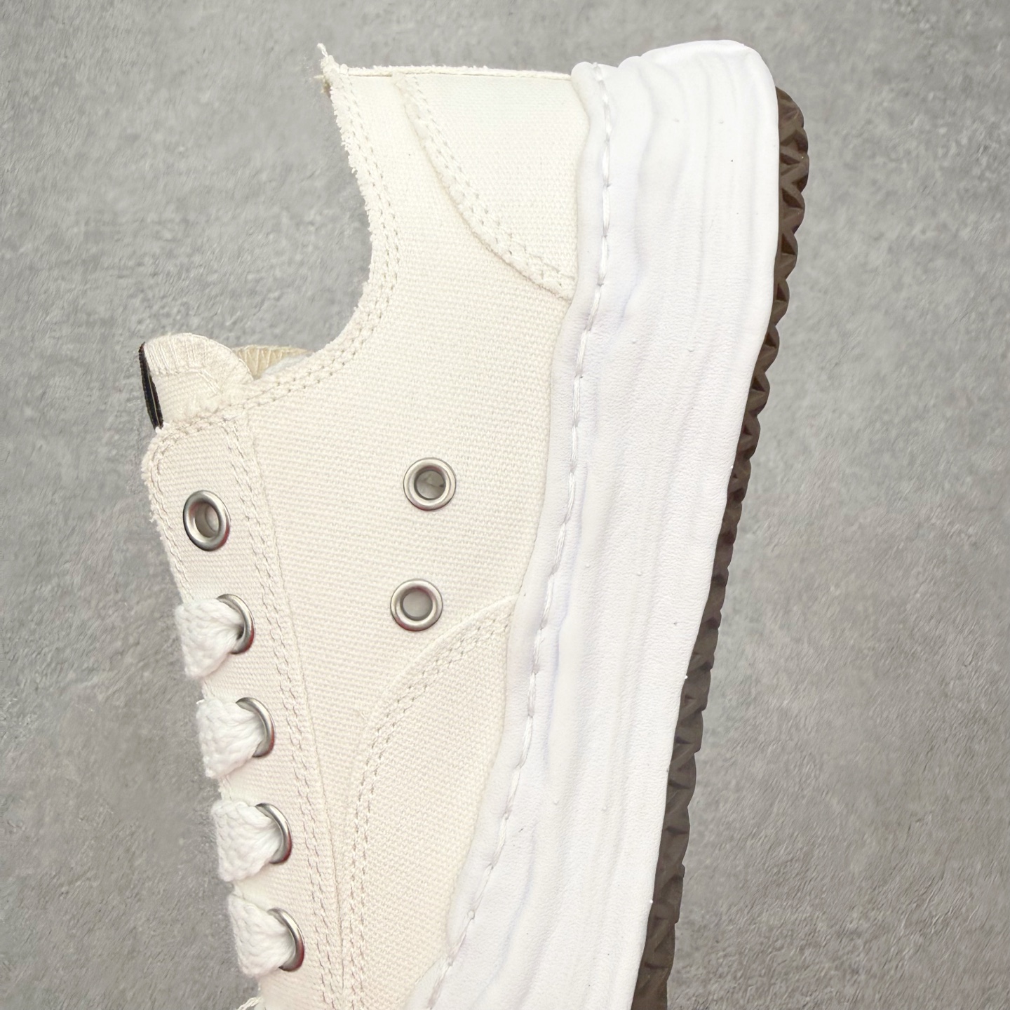 Maison Mihara Yasuhiro MMY "Hank" OG Sole Canvas Low-top Sneaker