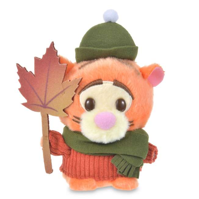 [訂購] [JDS] 🍁 秋日版「うるぽちゃちゃん」TIGGER 豆豉眼迷你毛公仔 {TF261023}
