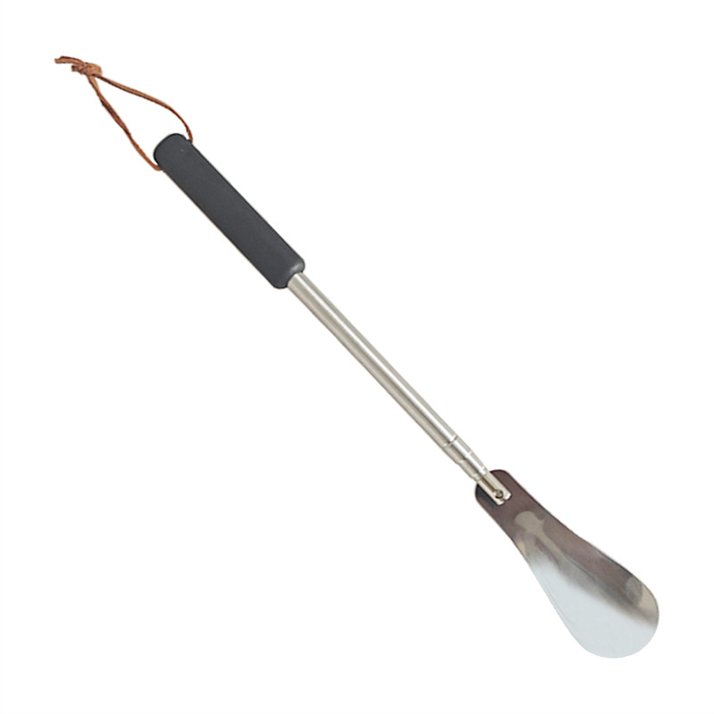 可調節伸縮鞋拔 提鞋器 穿鞋輔助器 老人穿鞋 孕婦穿鞋 長柄鞋拔 [平行進口] HK2682