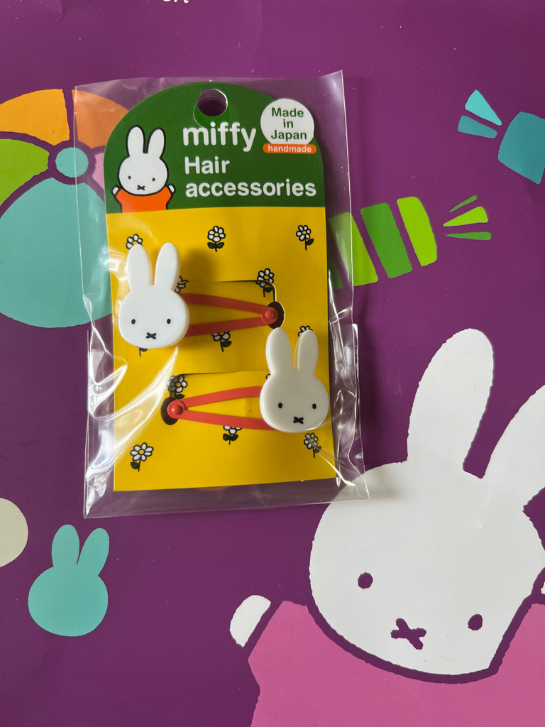 Miffy兒童髮夾（日本制）