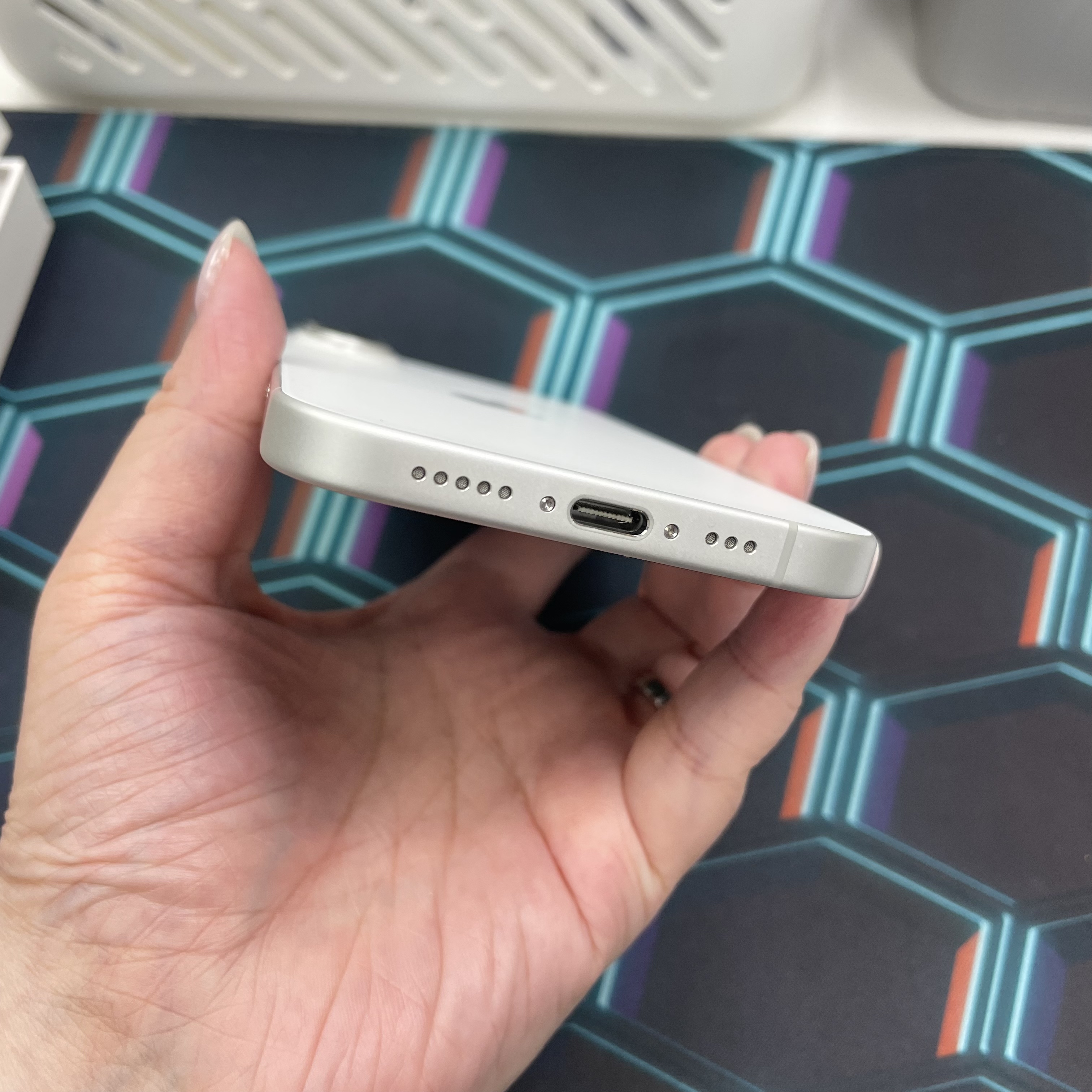 *6575 16 完美機 128GB 電92 白色 white