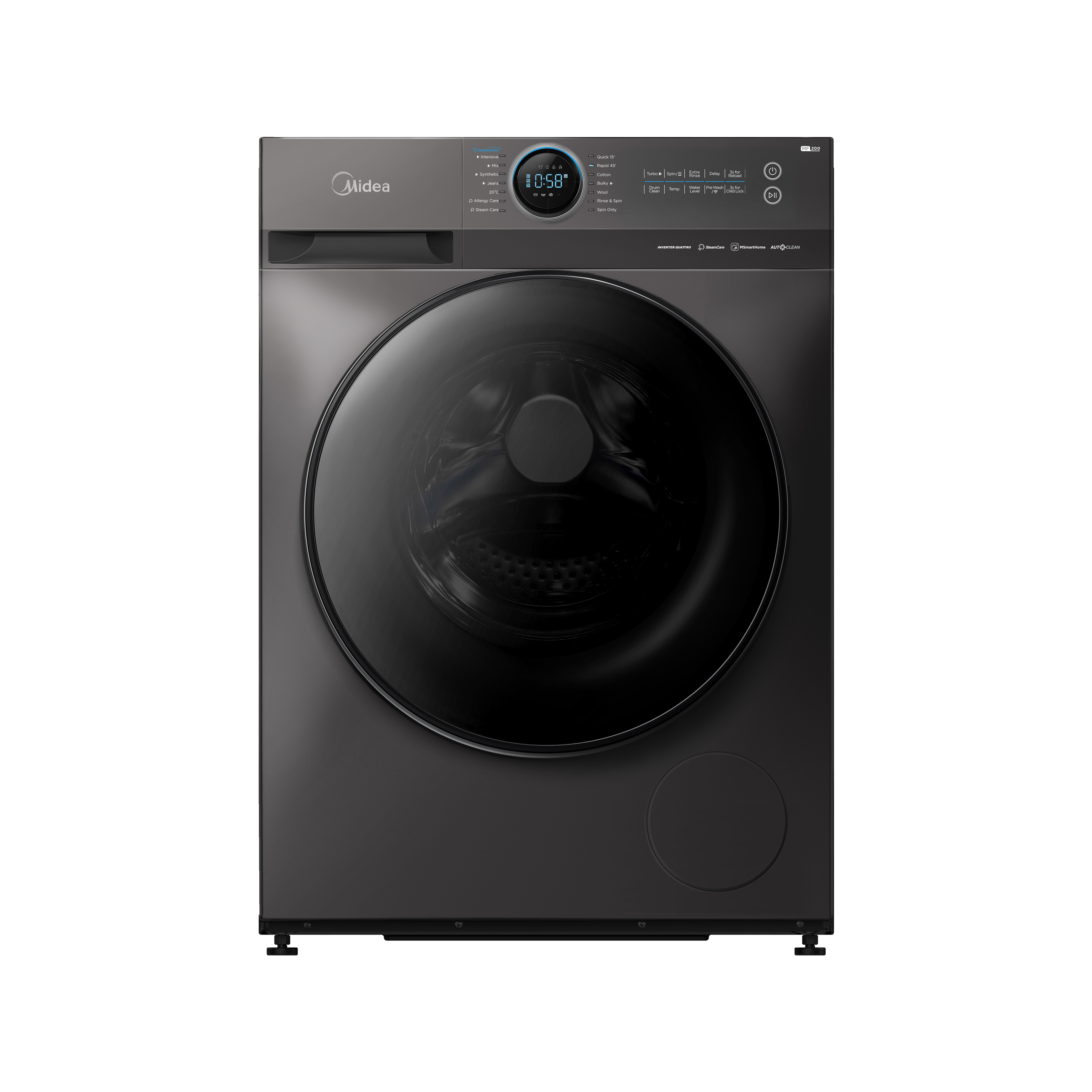 Midea 8.5KG Front Load Washer MF200W85BT