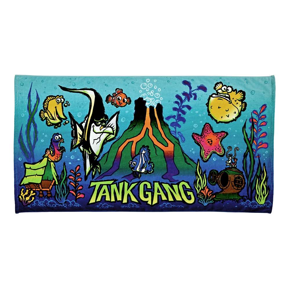 🎀【預訂】Disney Nemo Tank Gang 浴巾