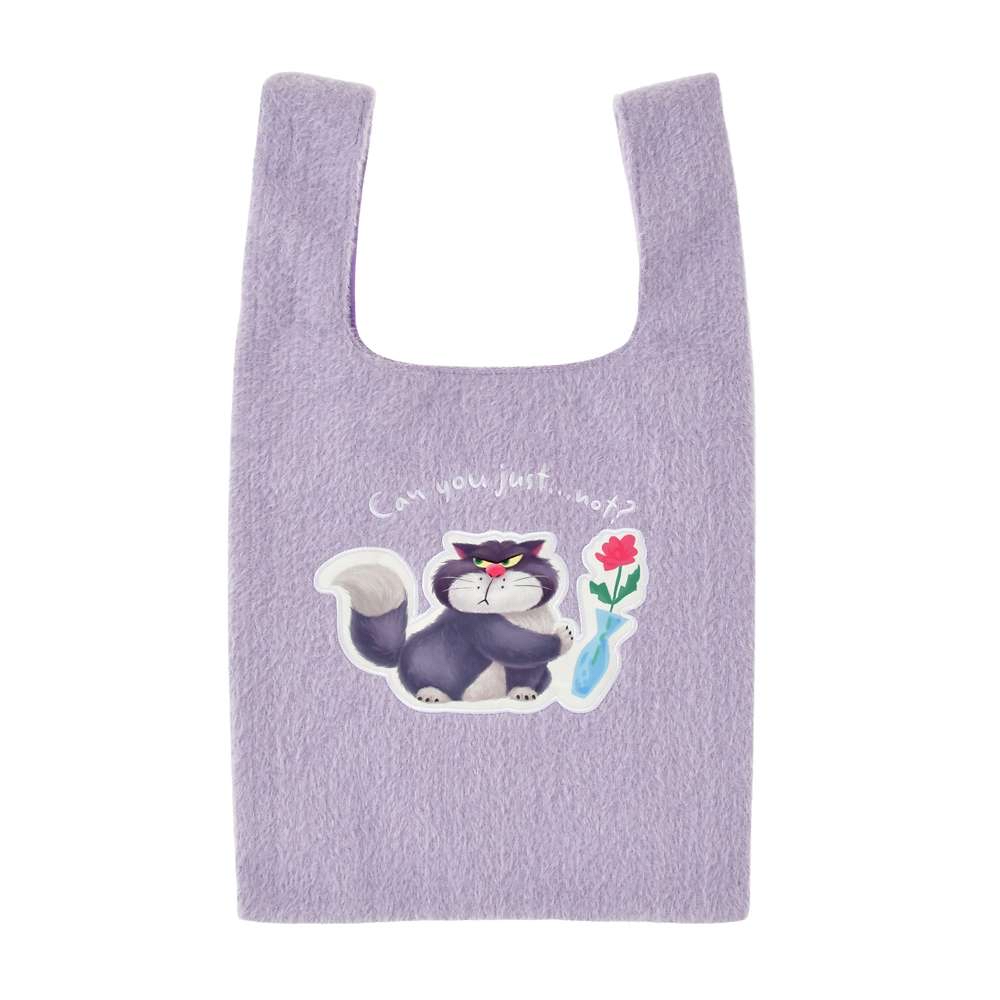 🎀【預訂】Disney Fluffy Animal Lucifer Tote Bag