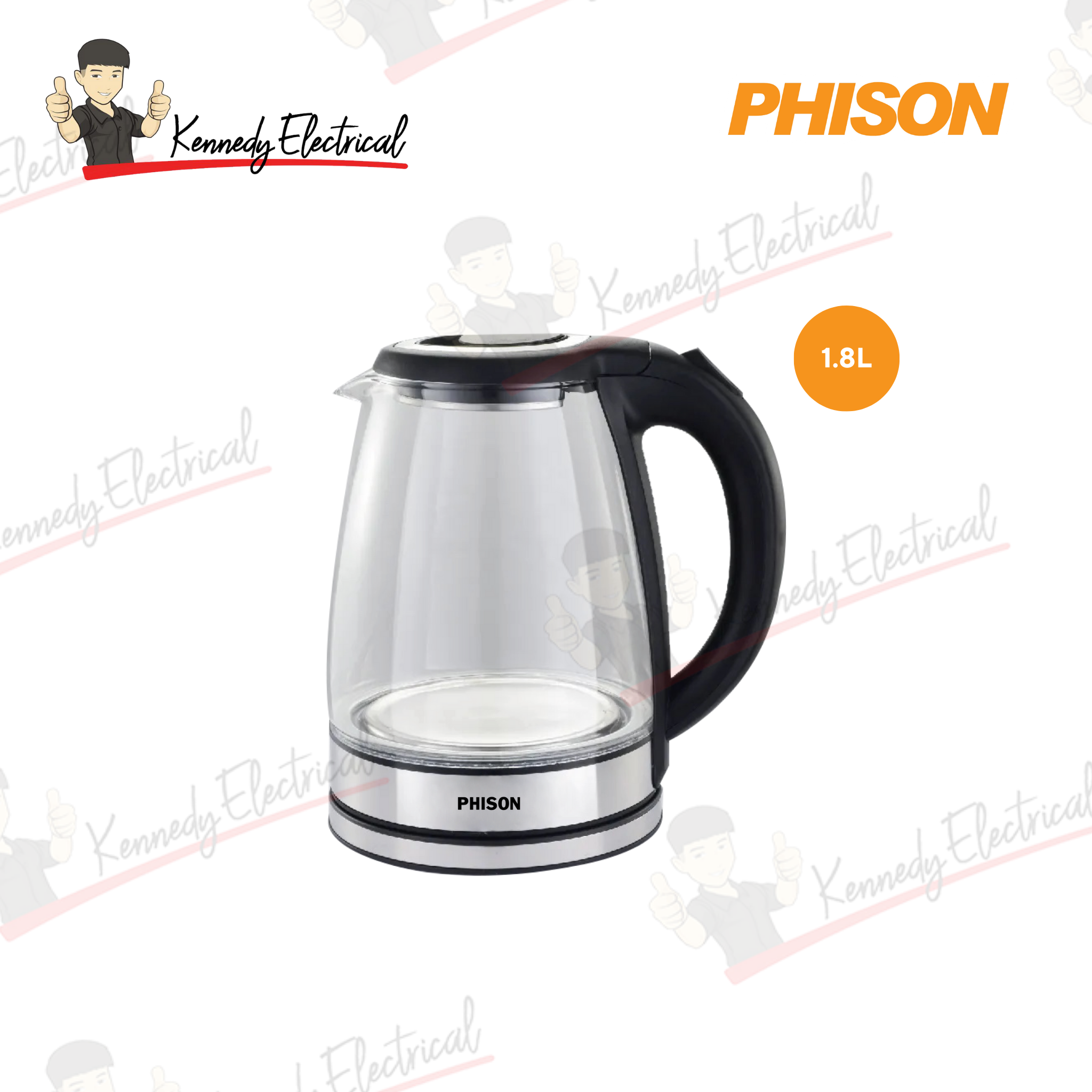 Phison 1.8L Electric Jug Kettle PKE-3172
