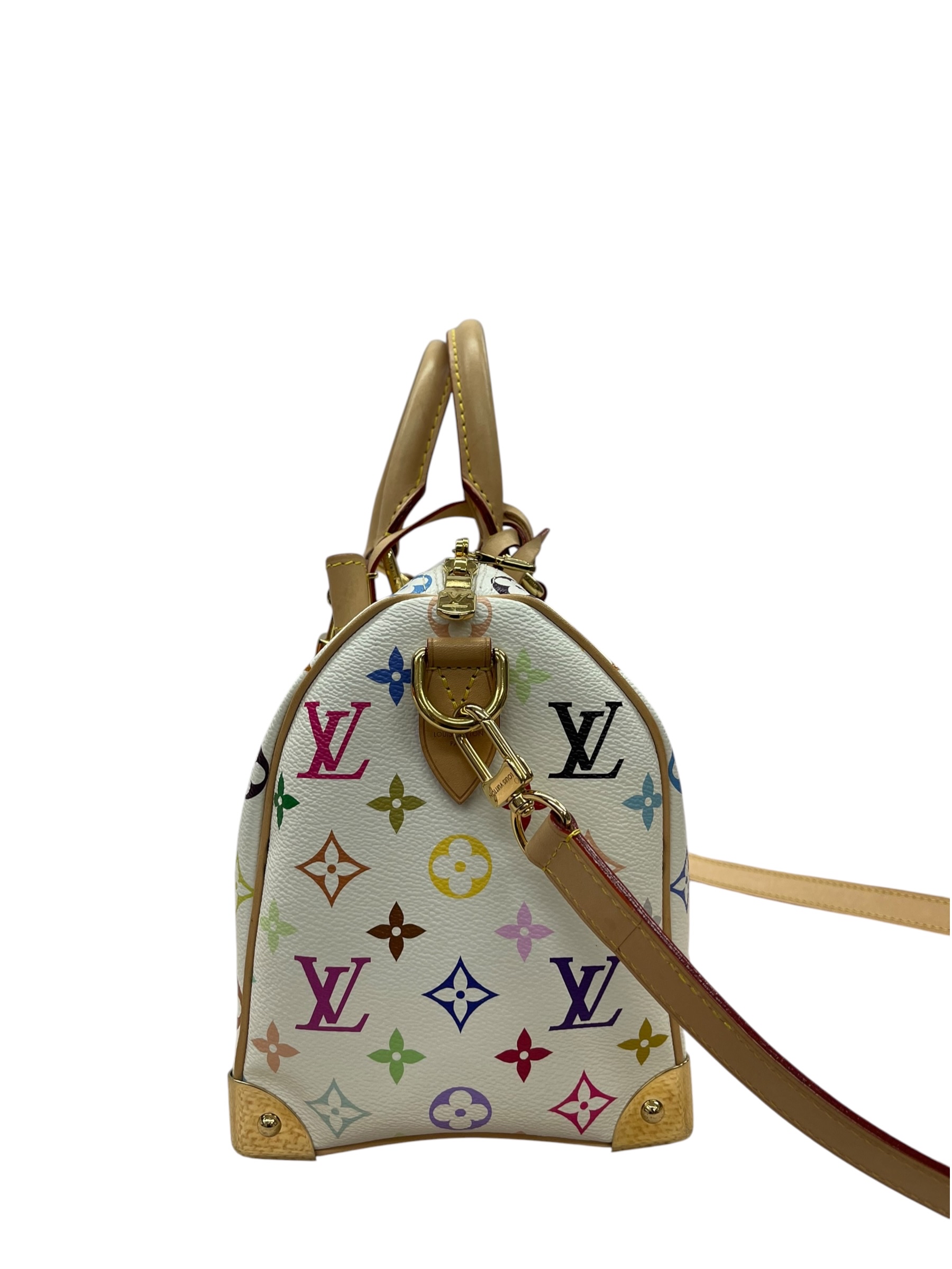 Pre-Owned LV x Takashi Murakami Speedy Soft Bandouliere / Product Code: 082720