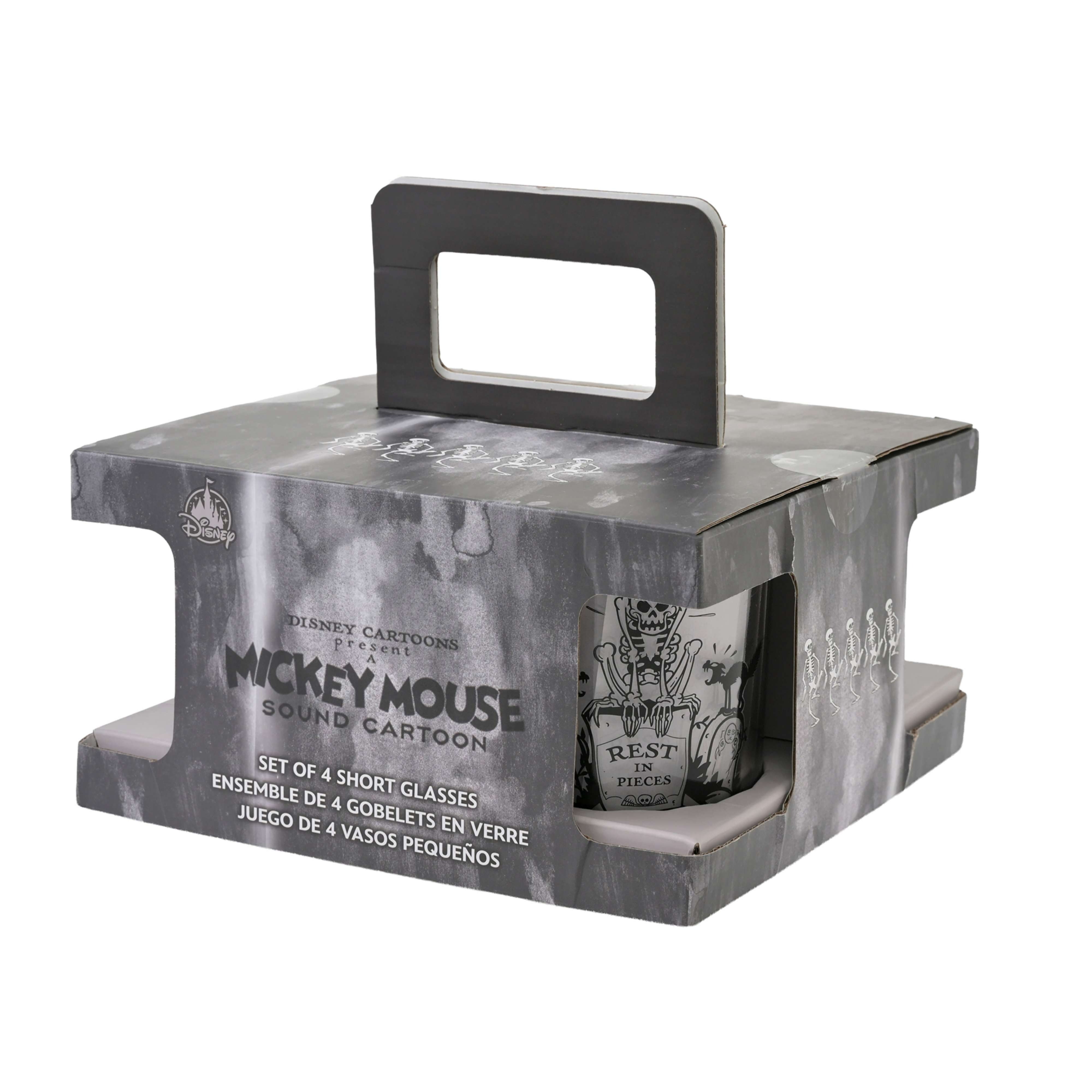 🌸 【預訂】黑白Mickey x Skeleton Cup Set<日本限定>-The Skeleton Dance The Haunted House