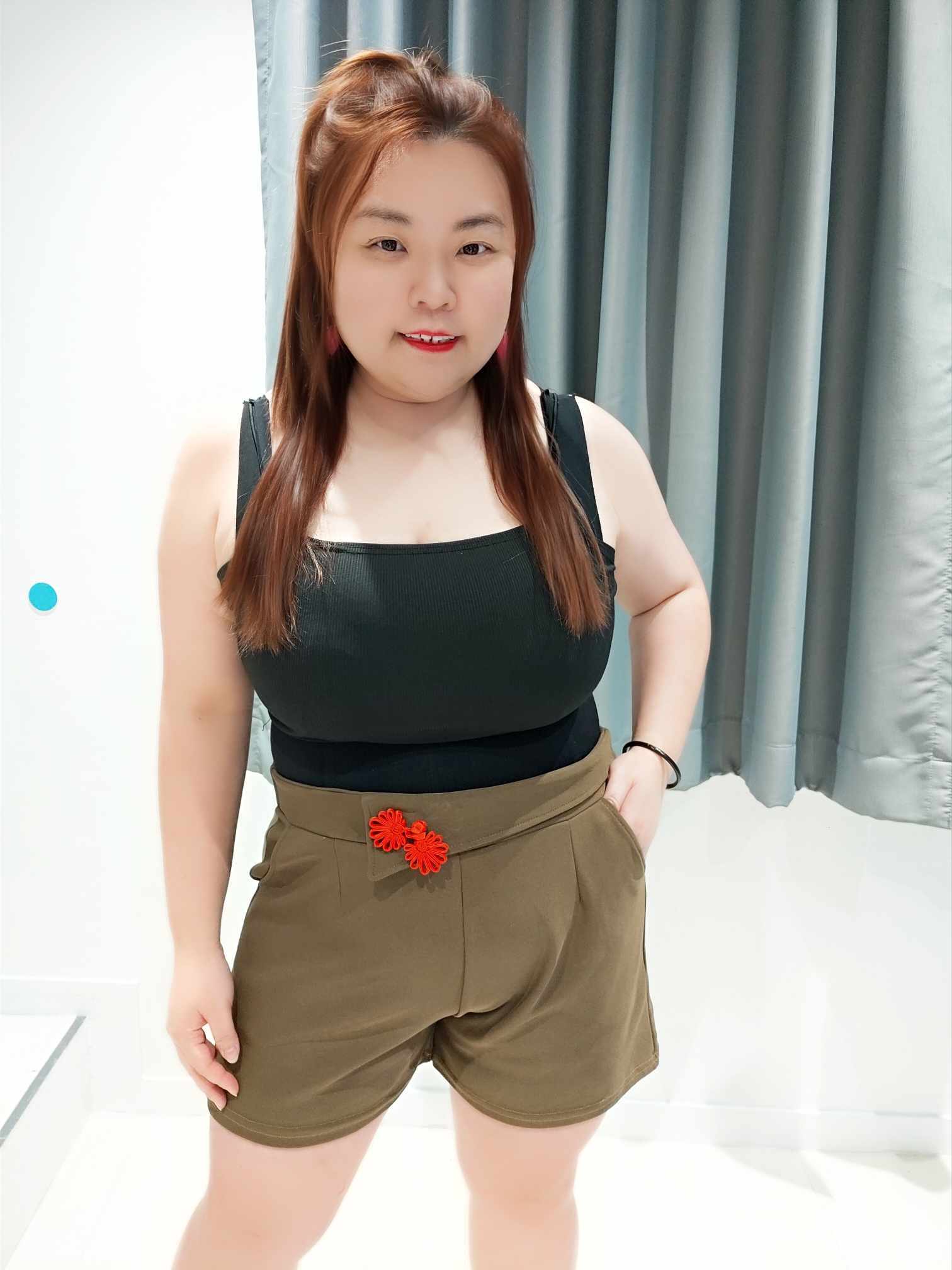 ENB02 PP403 设计款中国结短裤