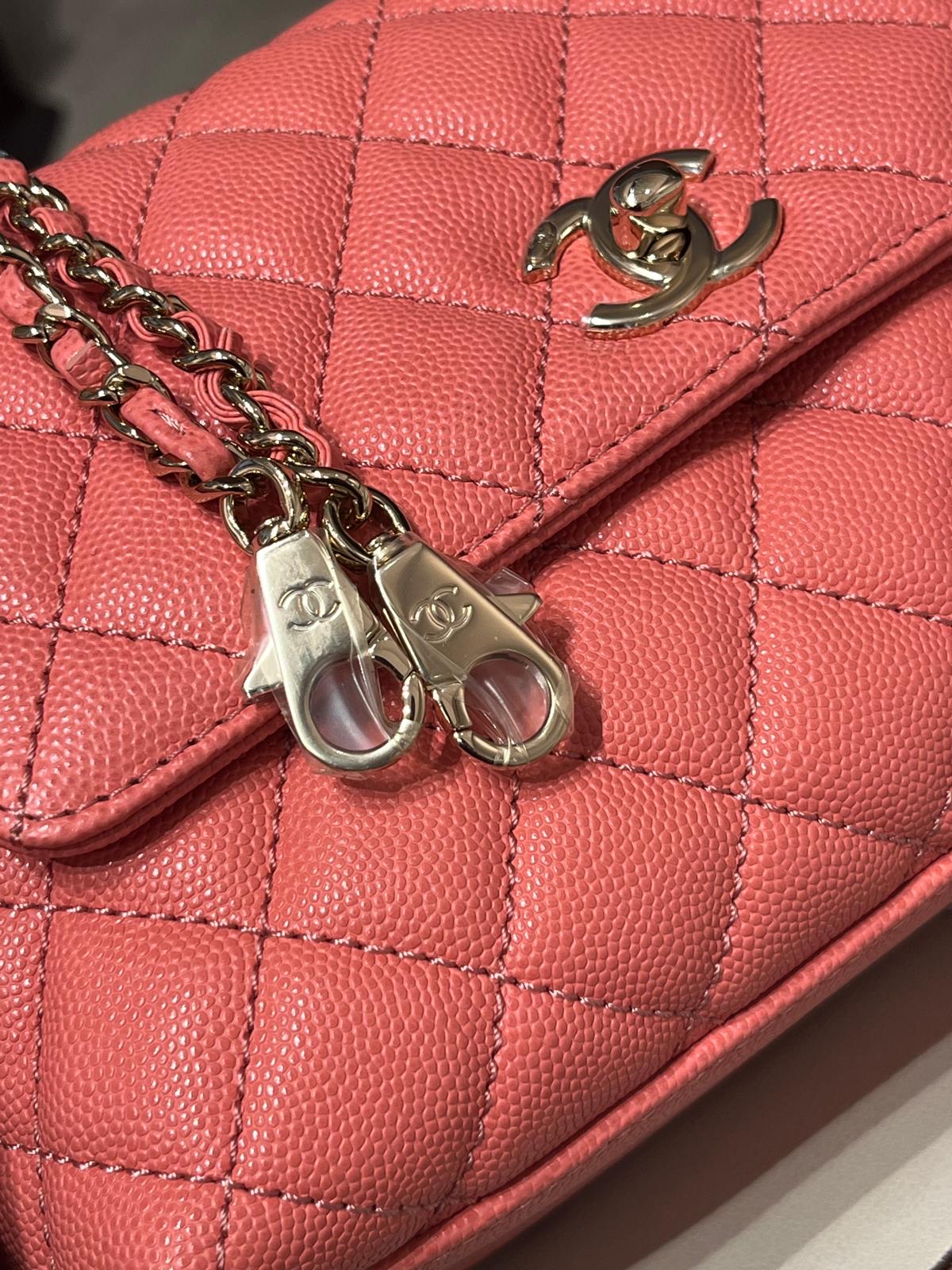 全新Chanel coco handle small 荔枝牛皮晶片 100%Authentic ,全新貨品 ✅收據副本✅晶片✅塵袋✅Box