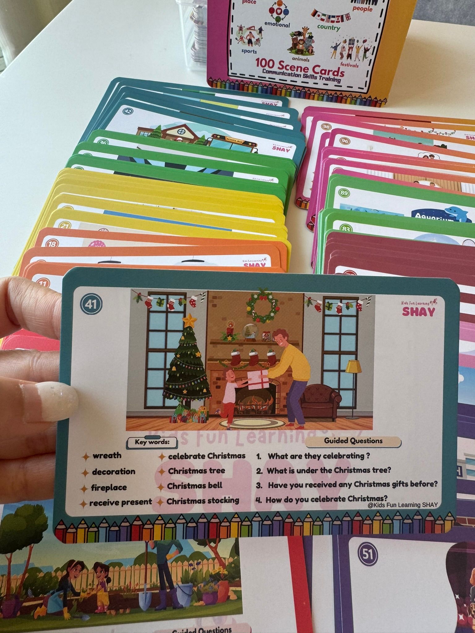 升小必備秘密武器💥 100題中英文情景卡套裝