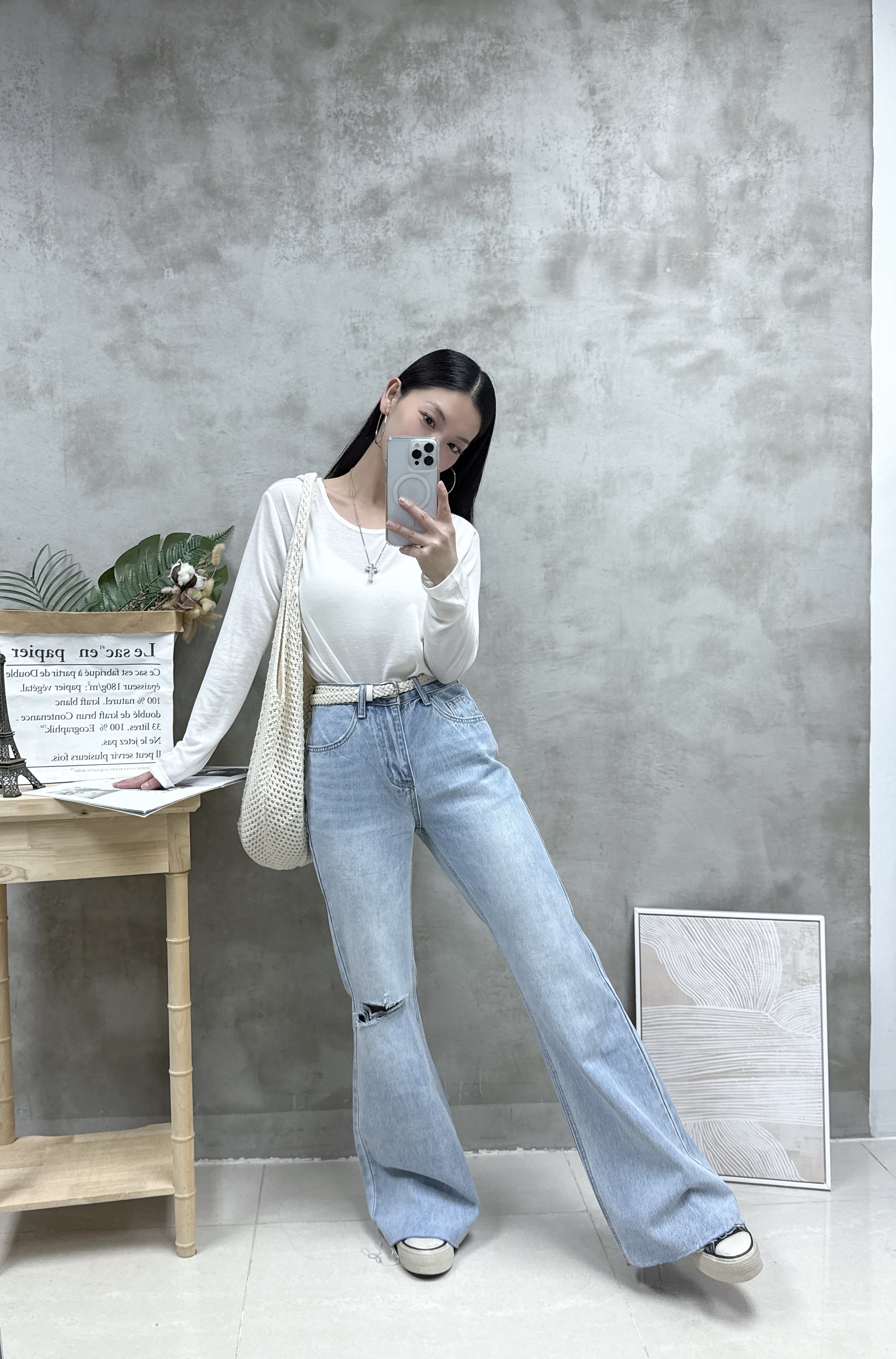 F07 後帶露背防曬衣