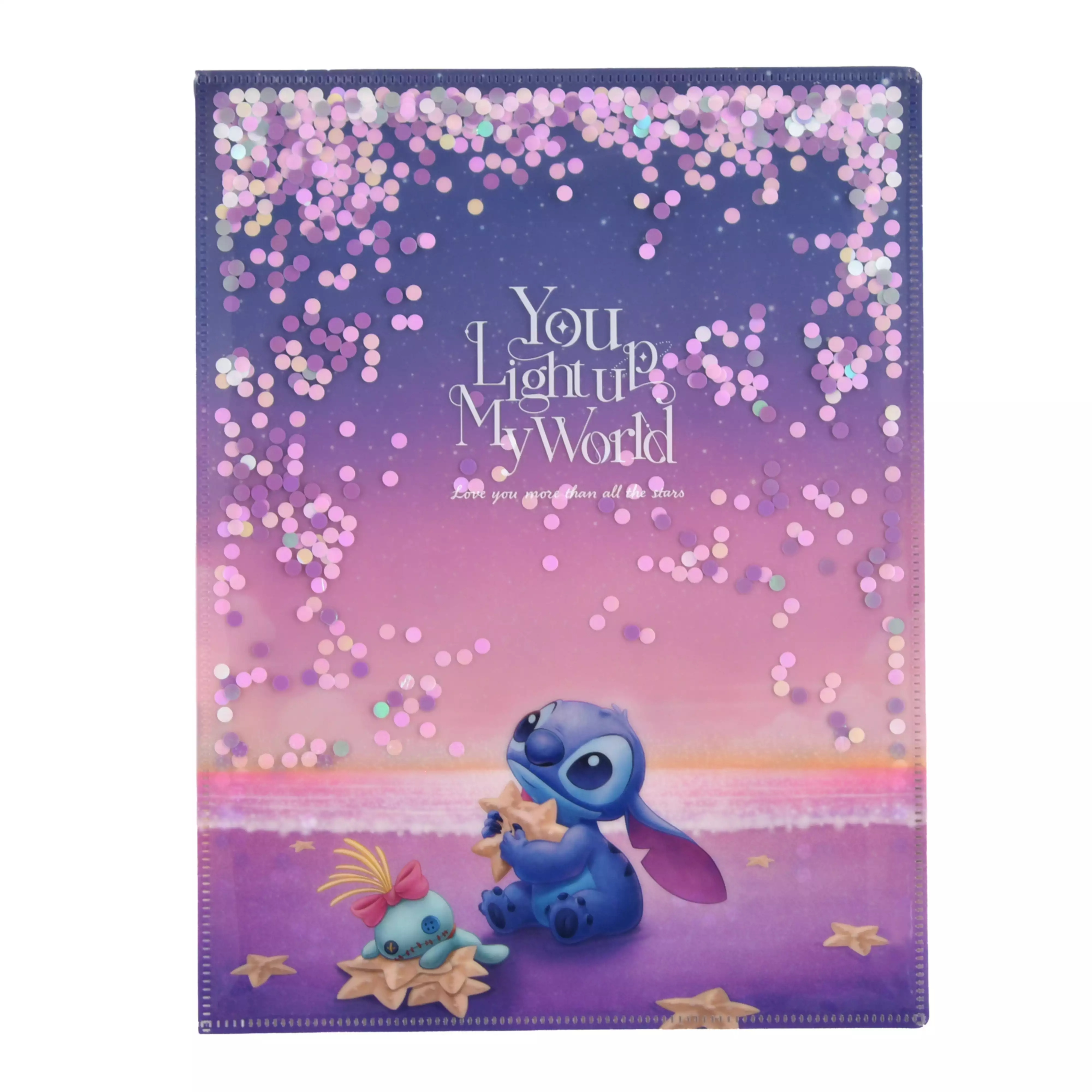 🌸 【預訂】Stitch & Scrump File - Disney Stitch Day Collection