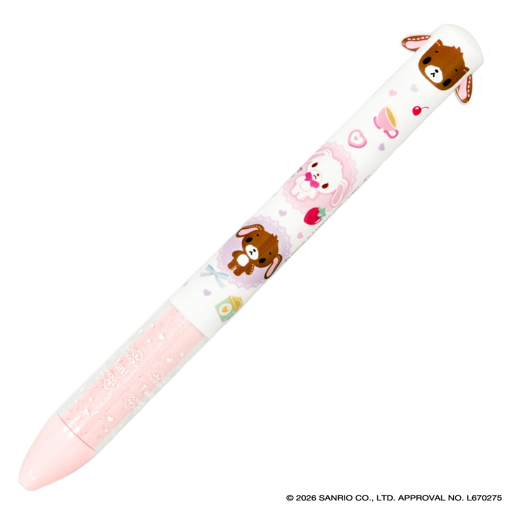 現貨｜Sanrio Sugarbunnies 日本製 mimi 2色 原子筆 (黑紅) 24520001