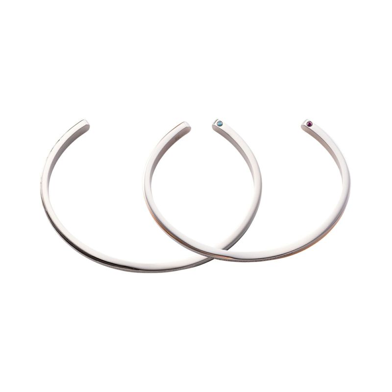 📦訂購 日本限定 White Clover please keep holding my hands 誕生石 手鐲 (一對)