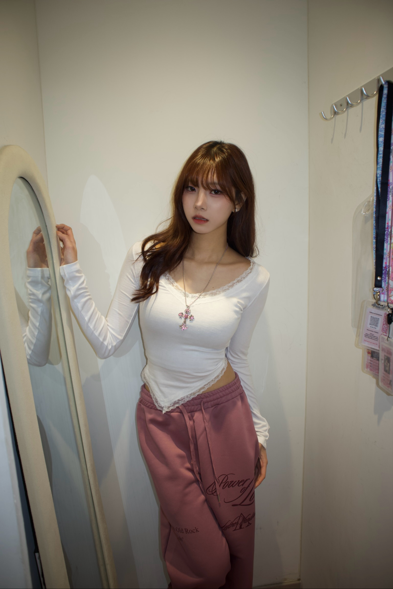 韓國辣妹型格闊身棉褲（跳舞ok！）