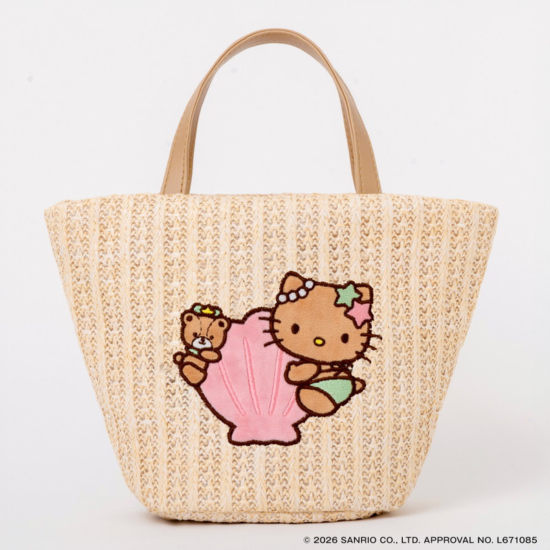 🎀【預訂】 Kitty 沙灘袋 Book shell hug ver.