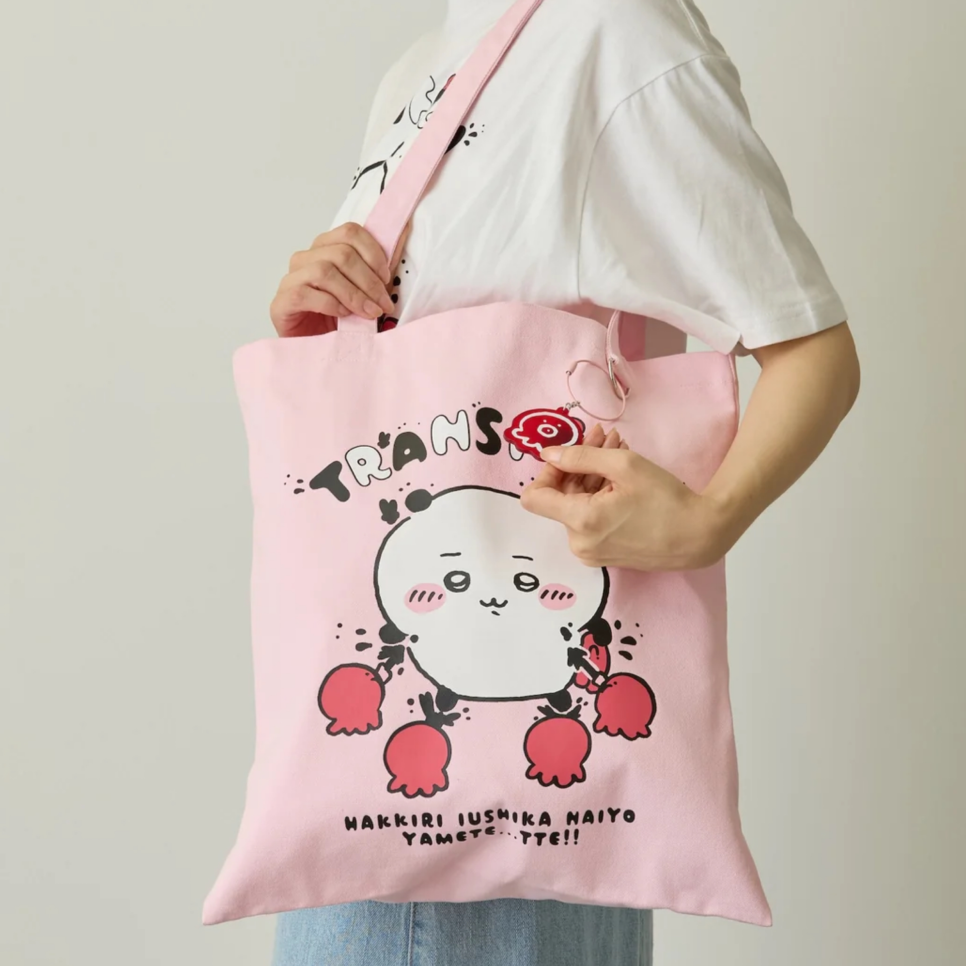 日本預訂📍日本Chiikawa章魚攻擊圖案Tote Bag