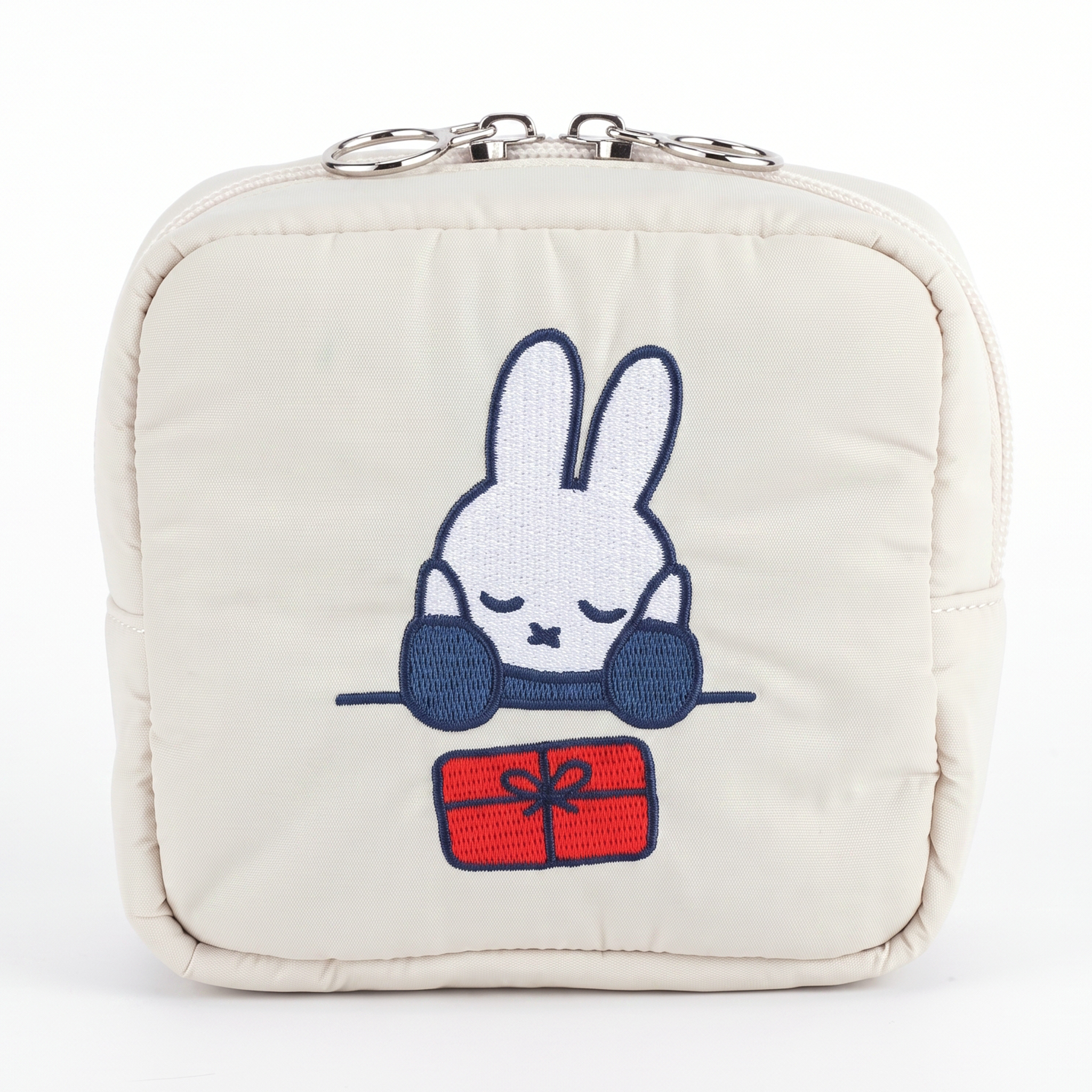 Miffy - 方形小物包 (米白色禮物款)