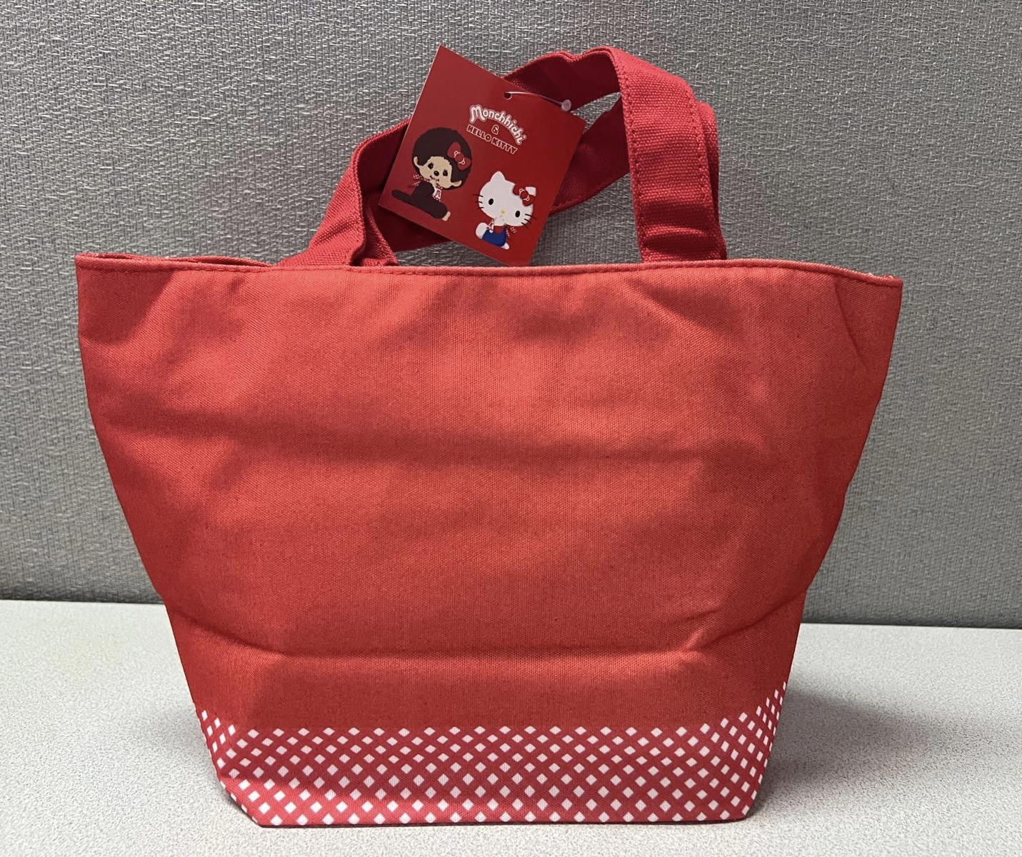 🎌日本直送🎌 Hello Kitty x Monchhichi 帆布手挽袋