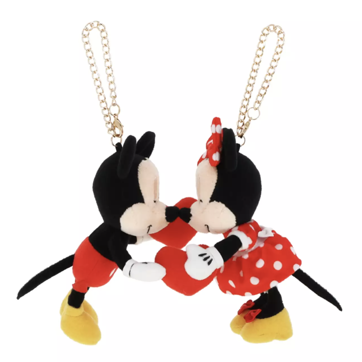 預訂 樂園限定  Mickey Minnie 心心吊飾set 公仔
