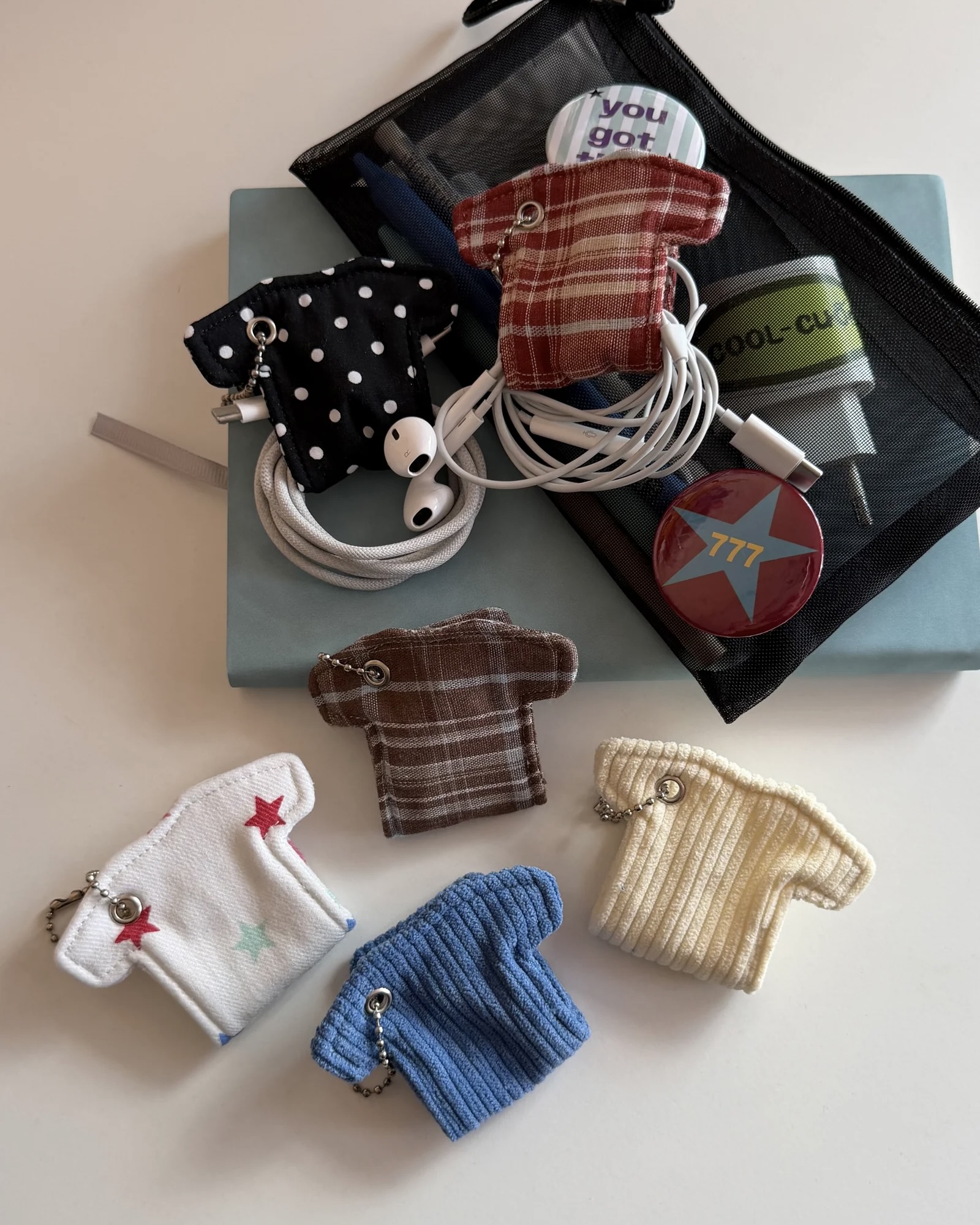 [OOCICI] "T-SHIRT" Fabric Cord Wrap