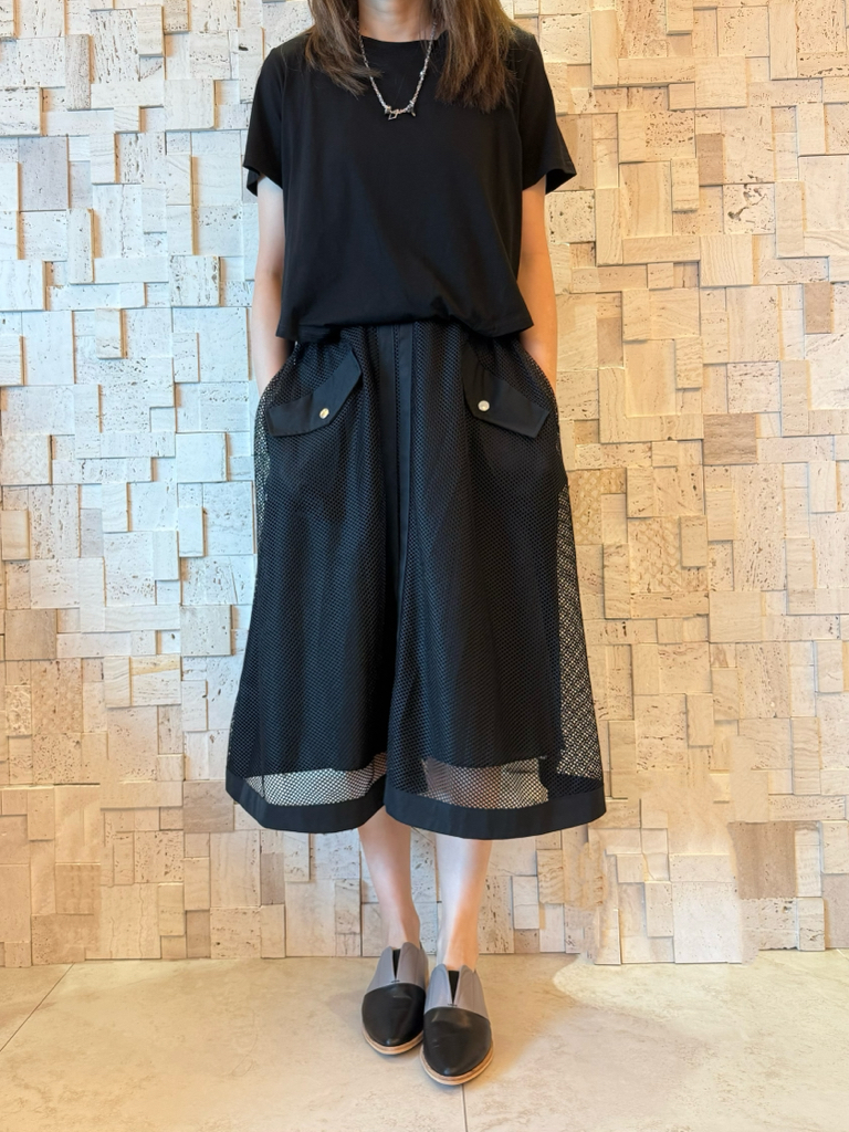 S00360 滑棉拼網紗Op