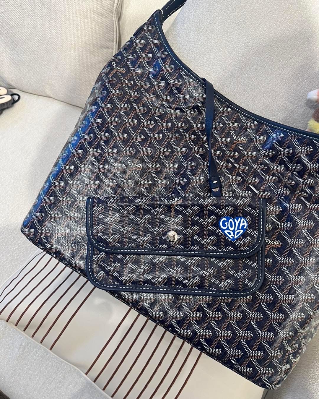 Goyard boheme hobo  100%Authentic, 95%new ✅收據✅pouch ✅dust bag