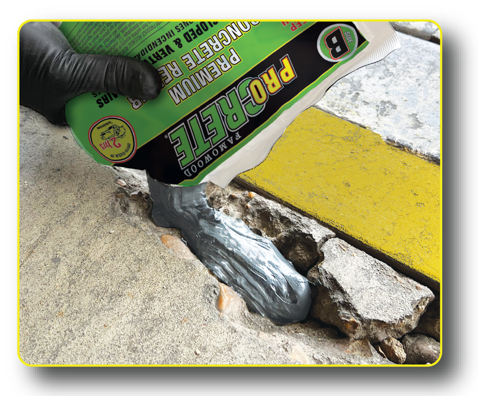 ProCRETE Premium Concrete Repair – NON-SAG 高級混凝土修補劑 – 不下垂