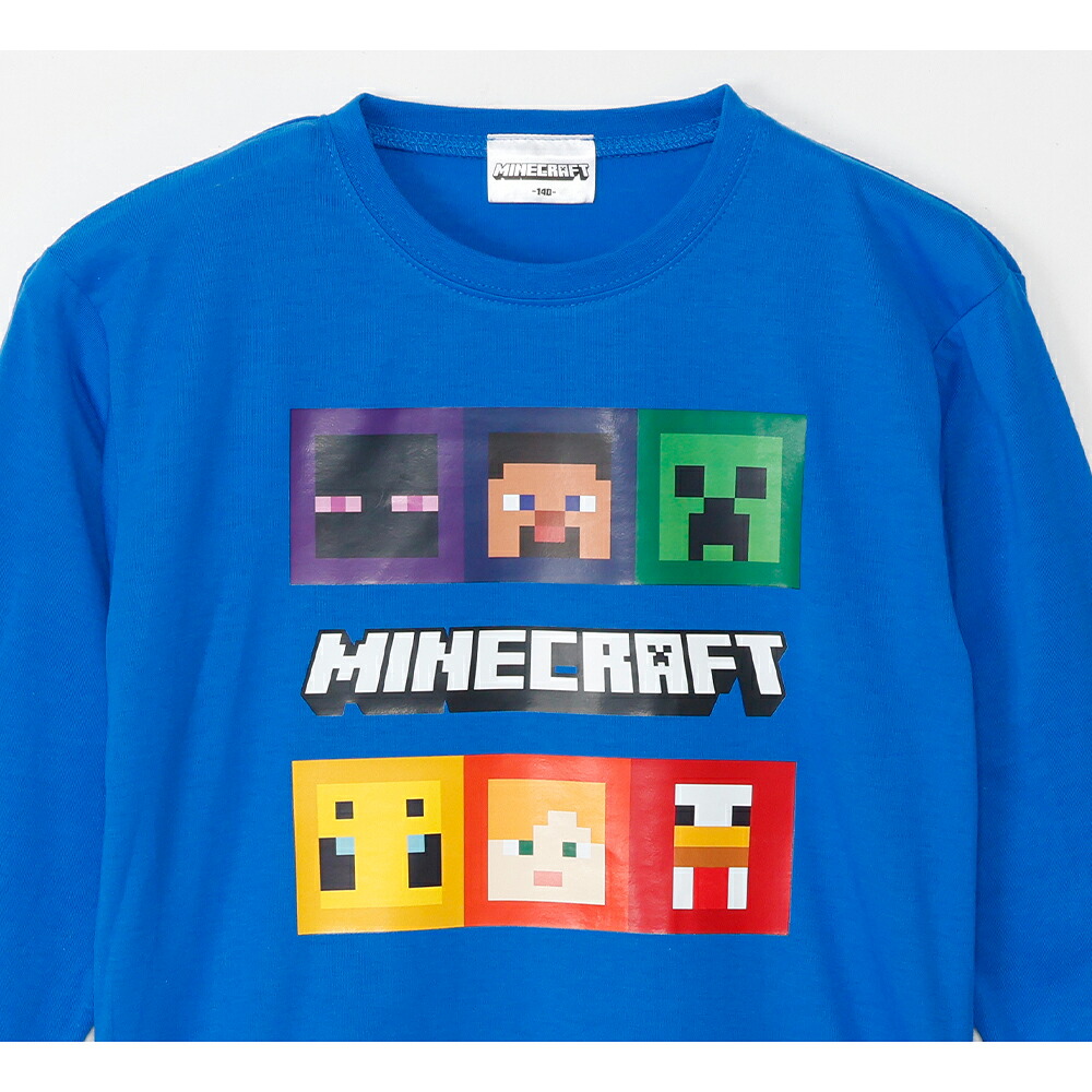 🆕【⭐訂購⭐】🌀 🇯🇵 日本直送 #Minecraft 長袖家居服套裝［2款選］🌀[PLJA-0245] [261123]