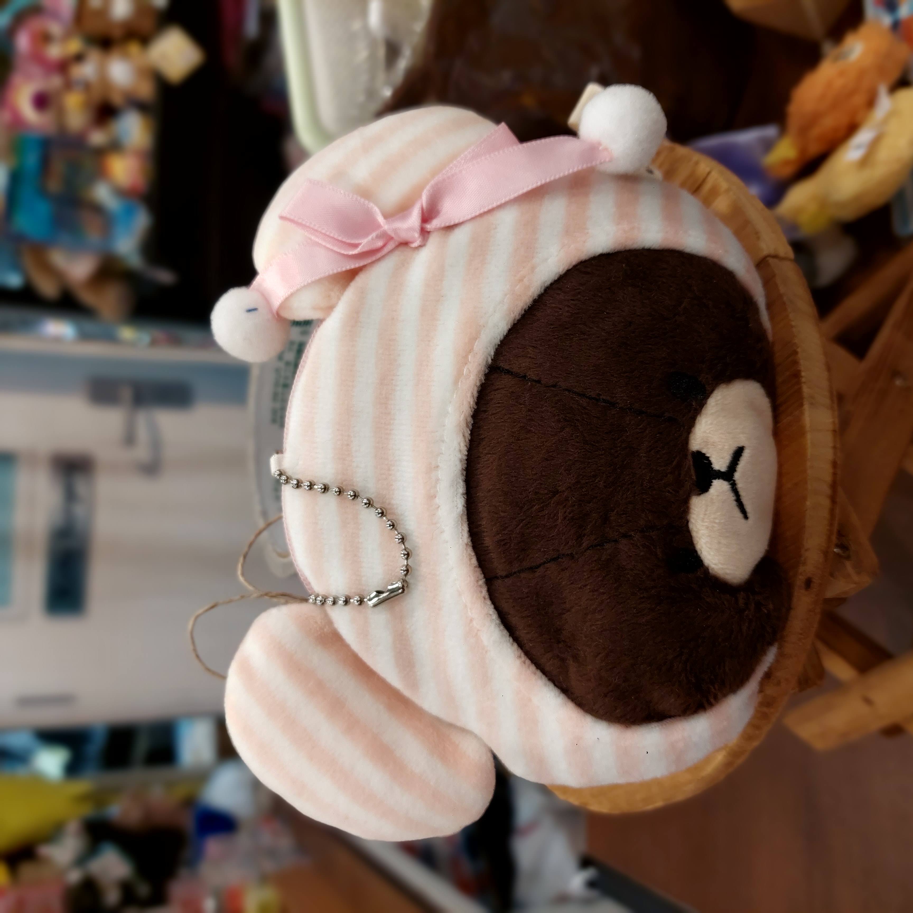 原裝日本 The Bear's School Jackie 頭形散子包 