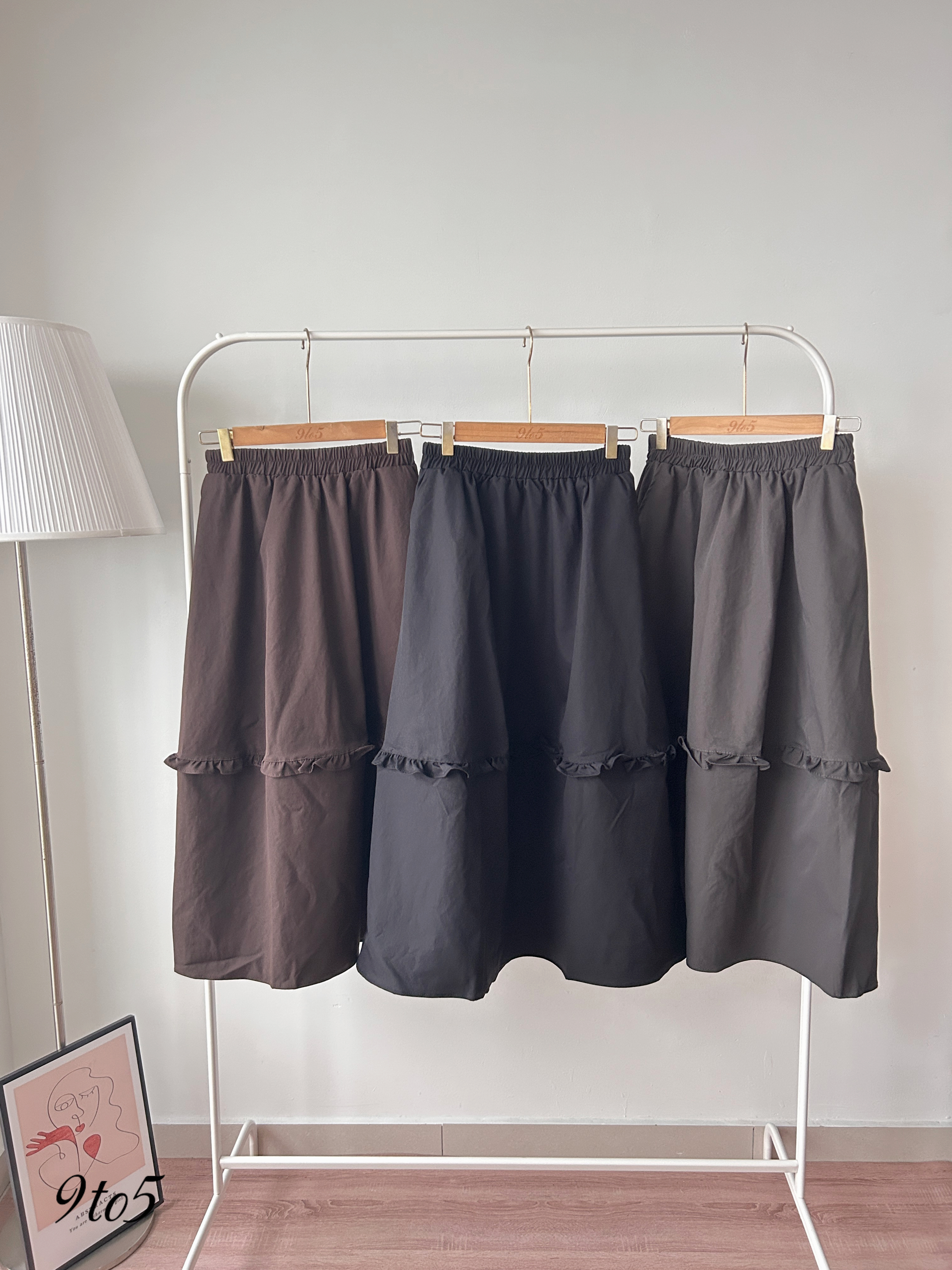 S2012 A-line Skirt - 3 colors