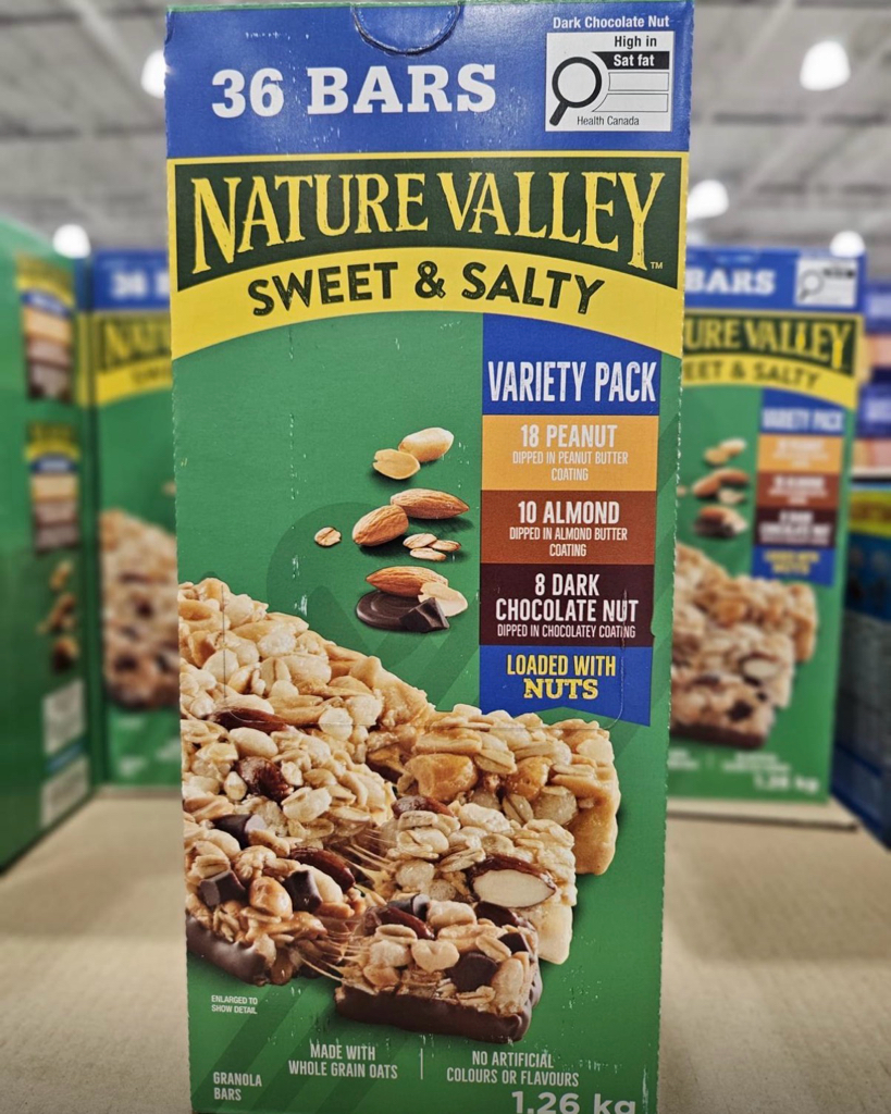 加拿大直送 Nature Valley ,Sweet and Salty Bars36 x 35g 