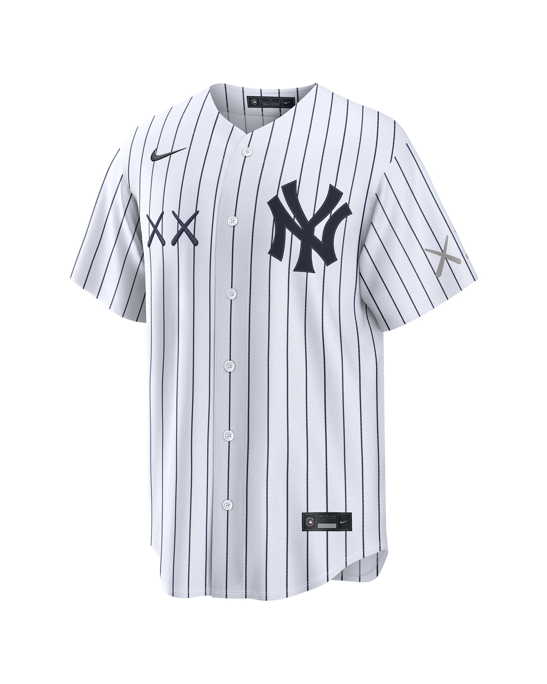 KAWS X Nike MLB Stadium Jersey New York Yankees Mens