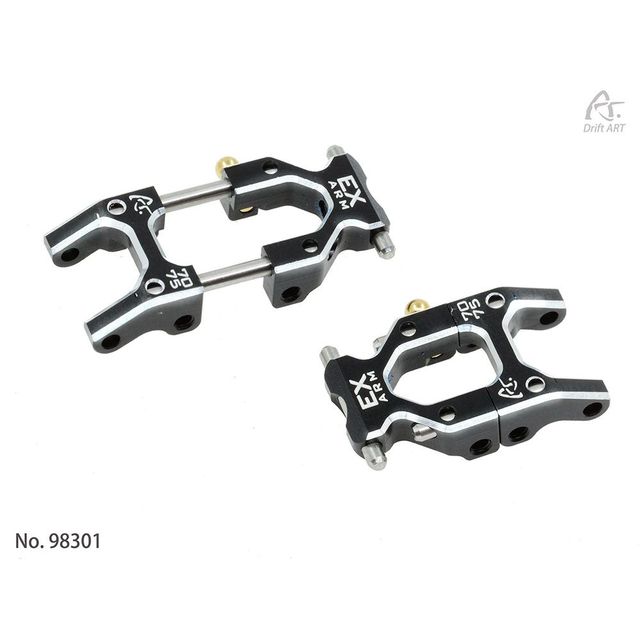 DriftArt New EX-Arm Alu. 7075 Rear Arms 98301 | HRC Mini-Z Arena