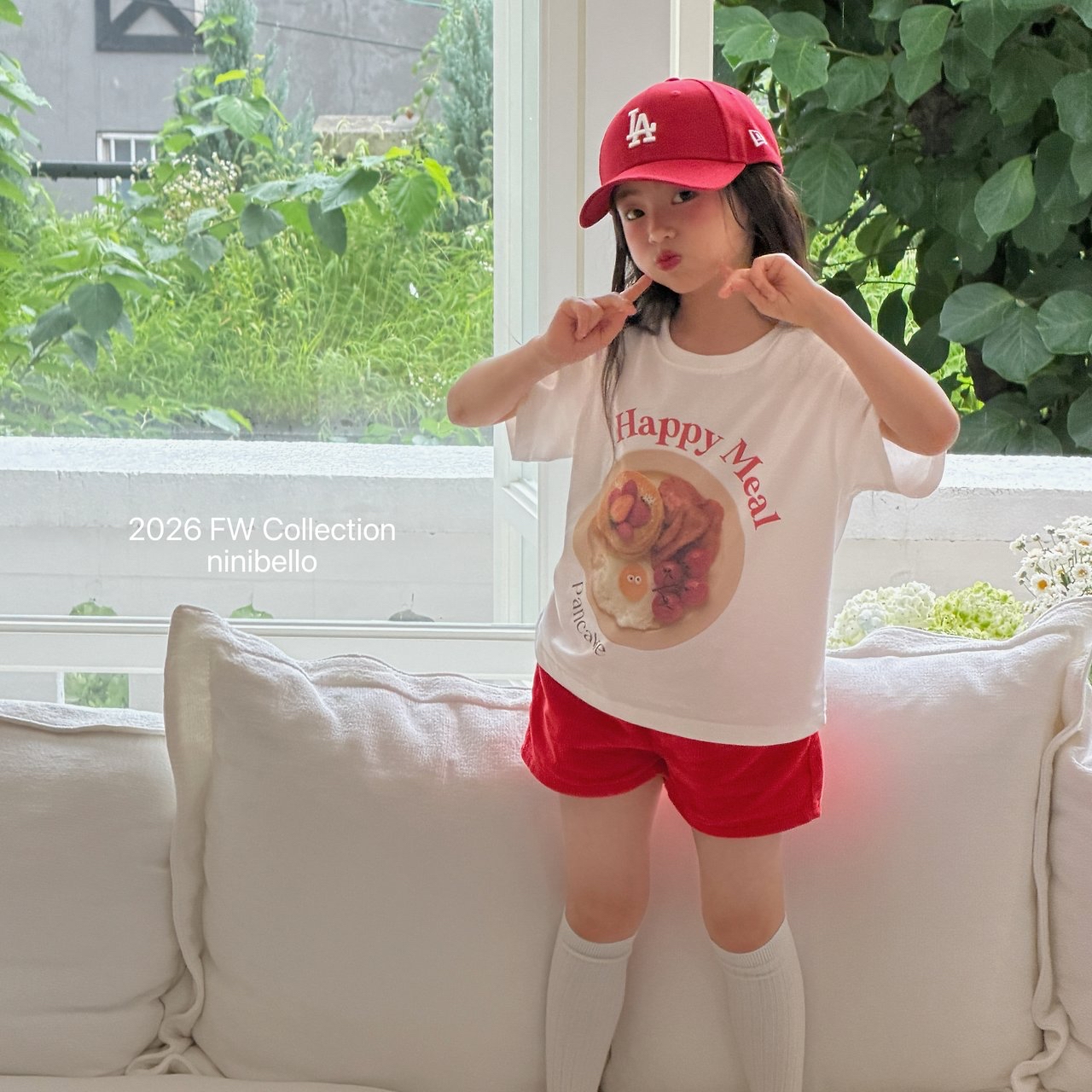 Ninibello | Peekaboo Corduroy Shorts 