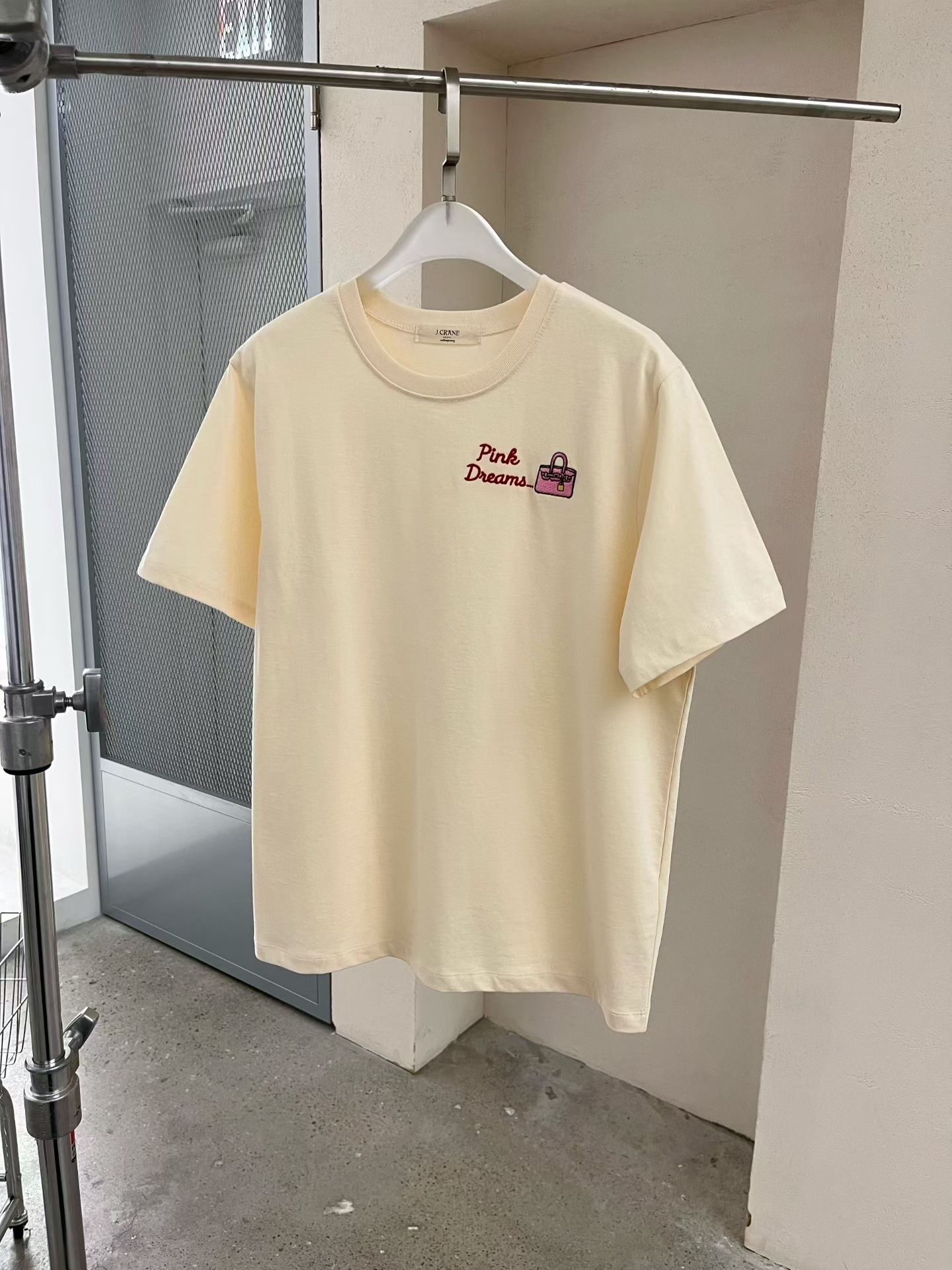 J crane 刺繡手袋仔Tee 