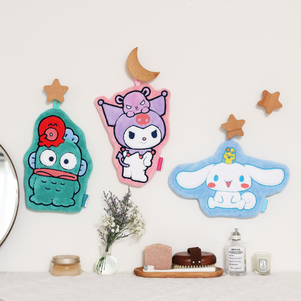 【台灣】Sanrio Characters 加厚珊瑚絨擦手巾