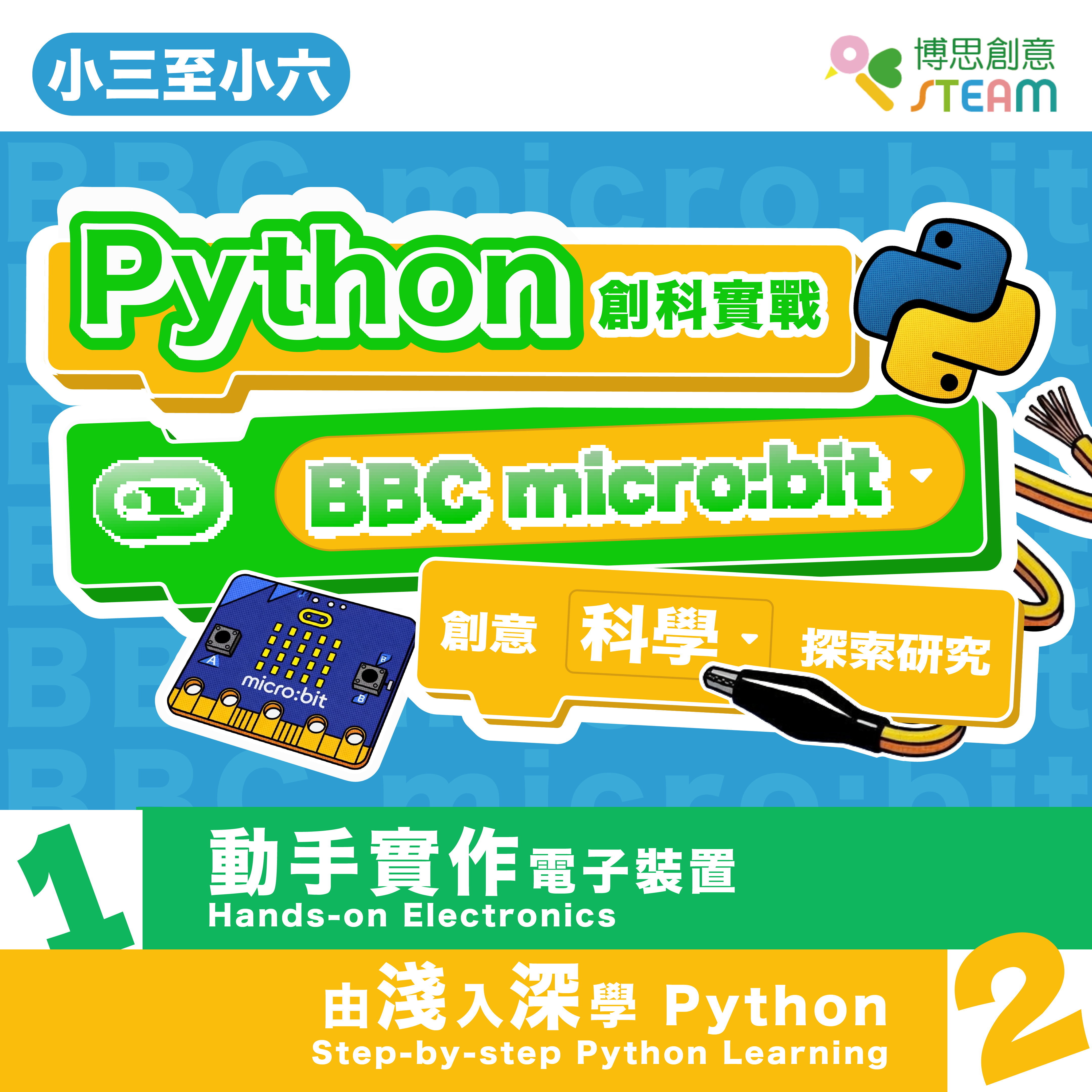 Python 創科實戰 BBC micro:bit 創意科學探索研究