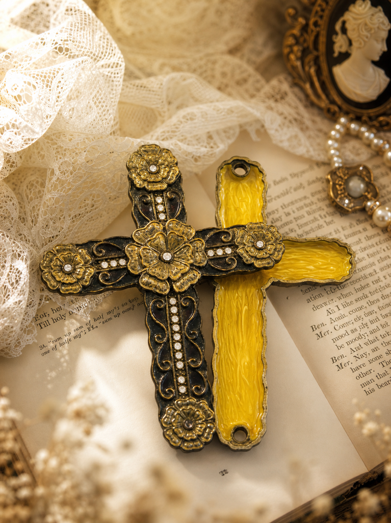 聖殿的微光詠嘆 ∙ 復古古董十字架與聖物配飾系列 Whispers of the Sanctuary ∙ Vintage Holy Relics & Cross Accessory Collection