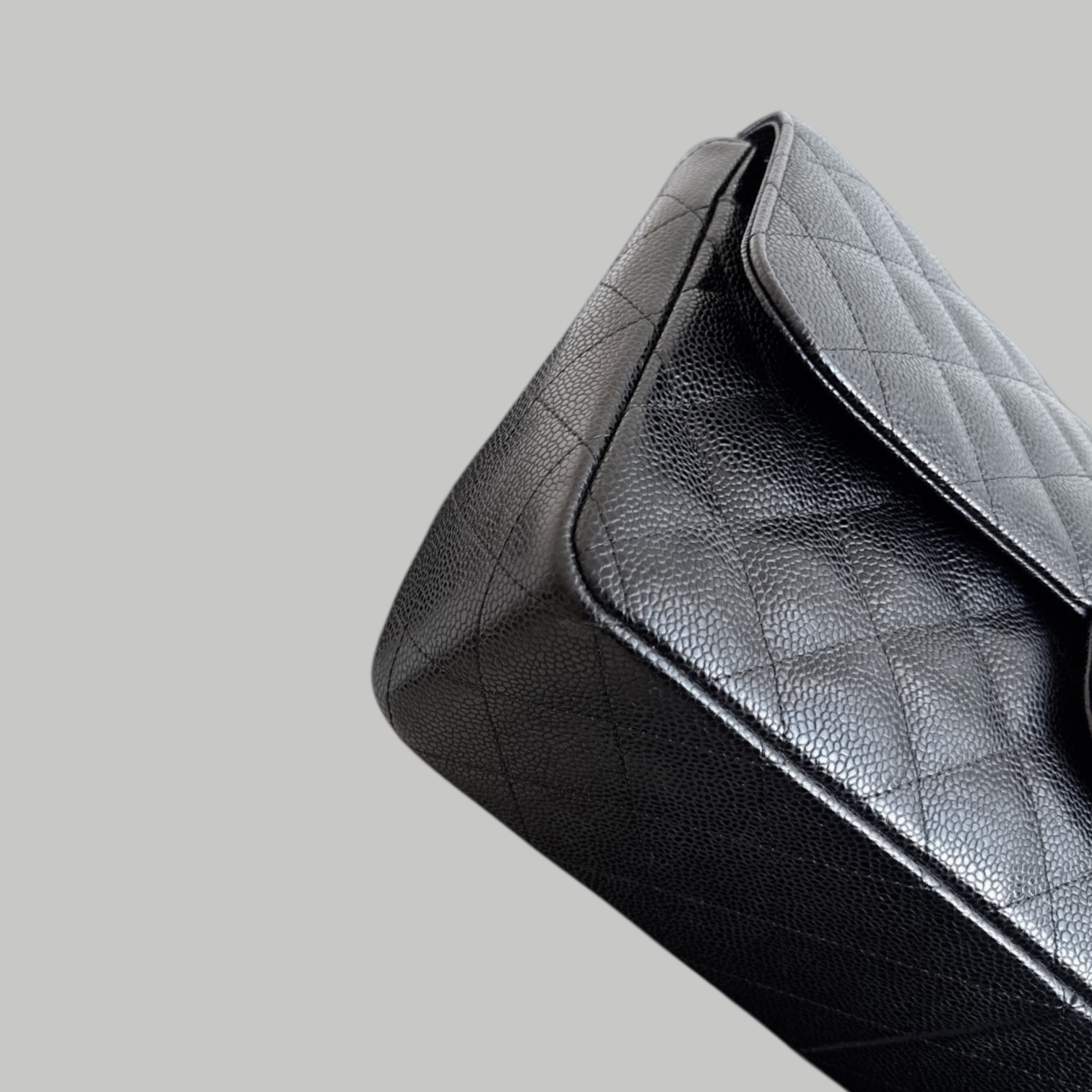 Chanel Caviar Jumbo SHW 