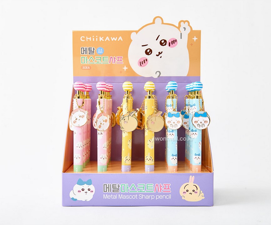 【預訂】韓國直送 Chiikawa 鉛芯筆 (一套3支)