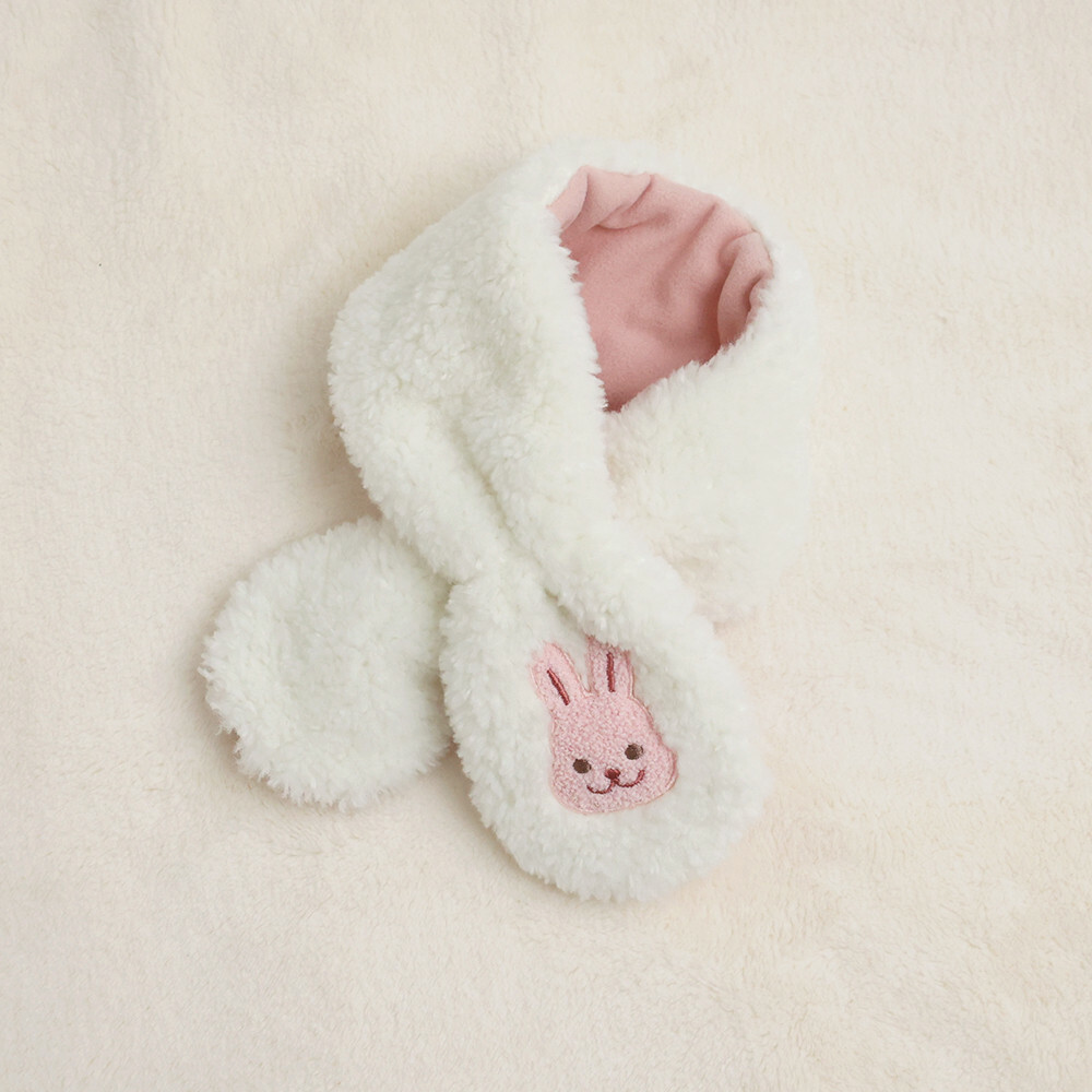 Chezbébé 動物朋友雙面頸巾