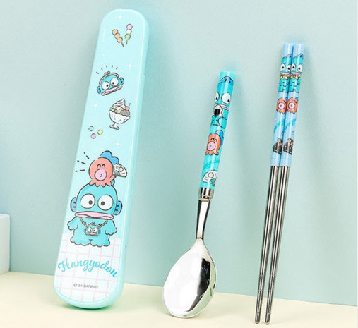  【預訂】韓國直送 Sanrio Hangyodon 水怪餐具套裝