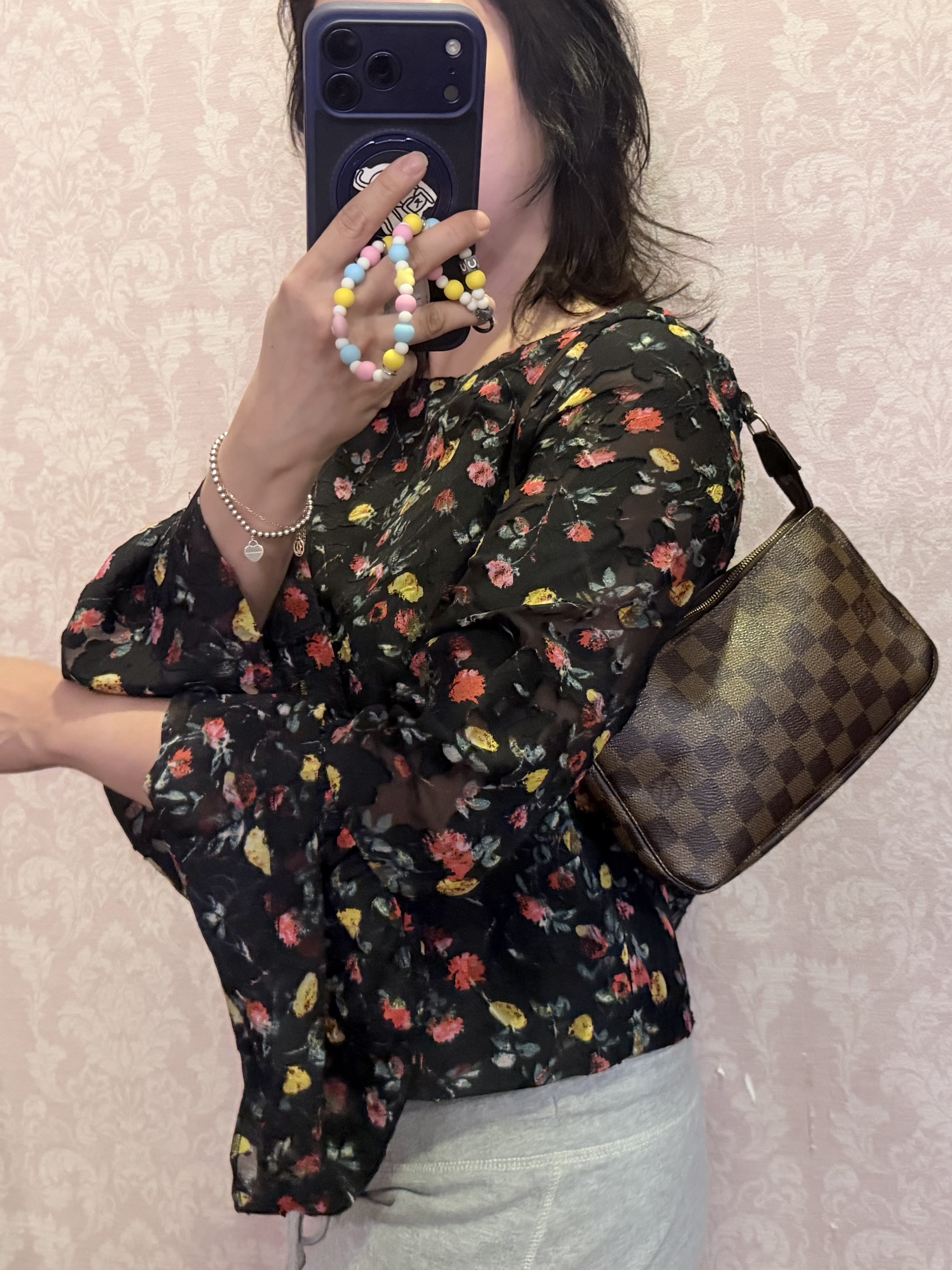 Louis Vuitton Damier Ebène Canvas Pochette Accessoires 